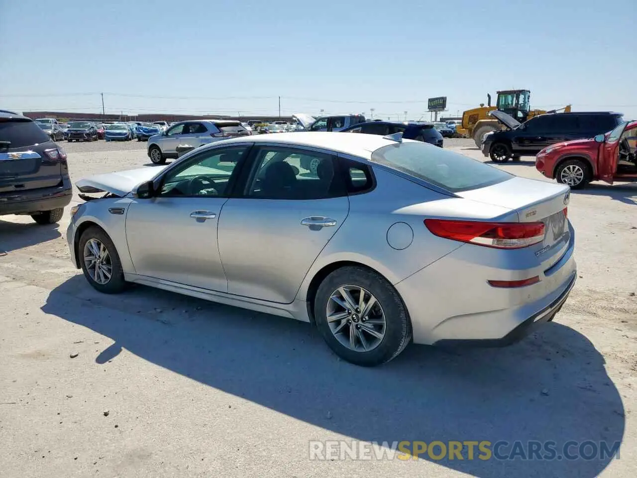 2 Photograph of a damaged car 5XXGT4L36KG288062 KIA OPTIMA 2019