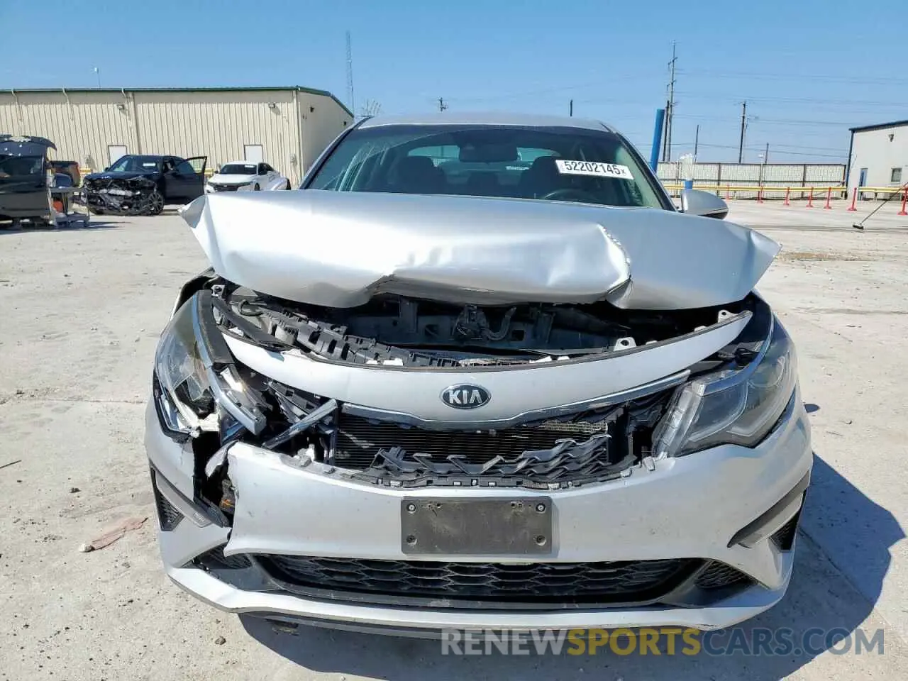 5 Photograph of a damaged car 5XXGT4L36KG288062 KIA OPTIMA 2019