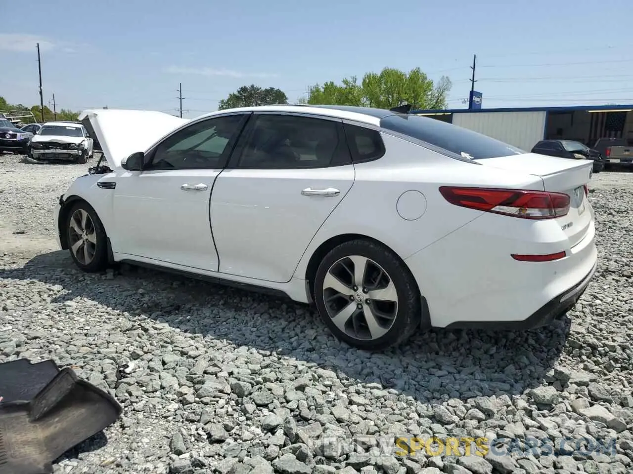 2 Photograph of a damaged car 5XXGT4L36KG290989 KIA OPTIMA 2019