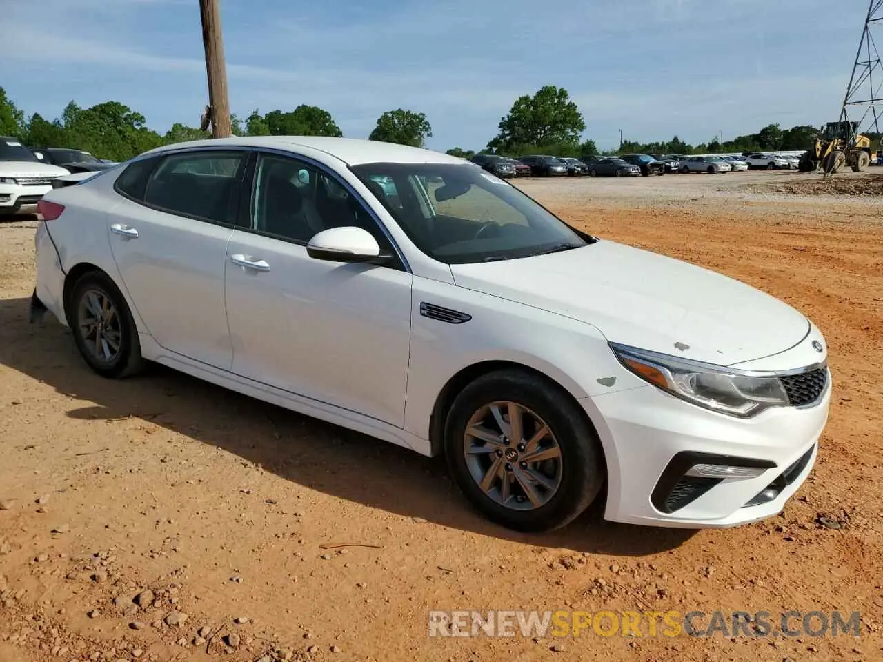 4 Photograph of a damaged car 5XXGT4L36KG291673 KIA OPTIMA 2019