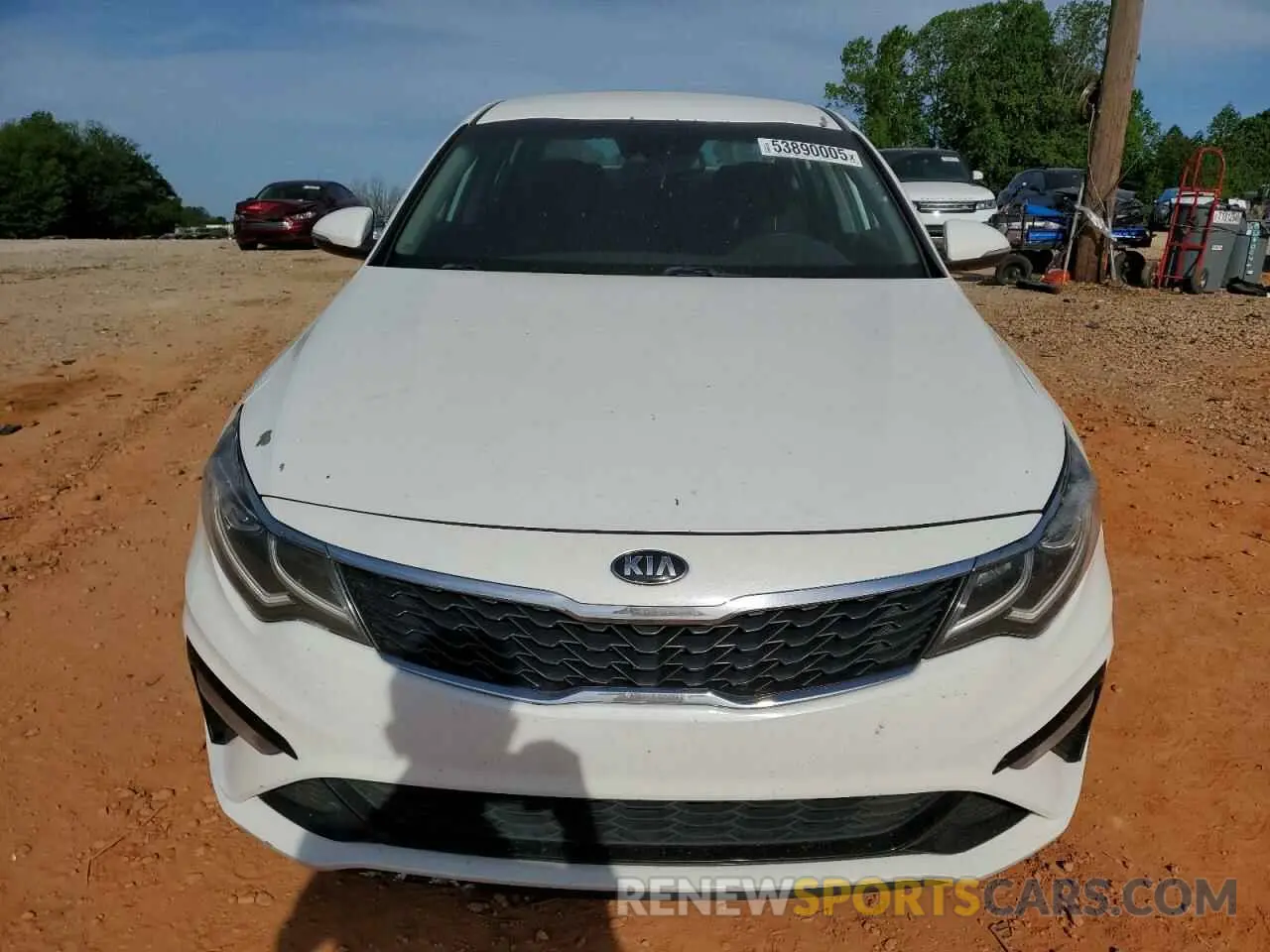 5 Photograph of a damaged car 5XXGT4L36KG291673 KIA OPTIMA 2019