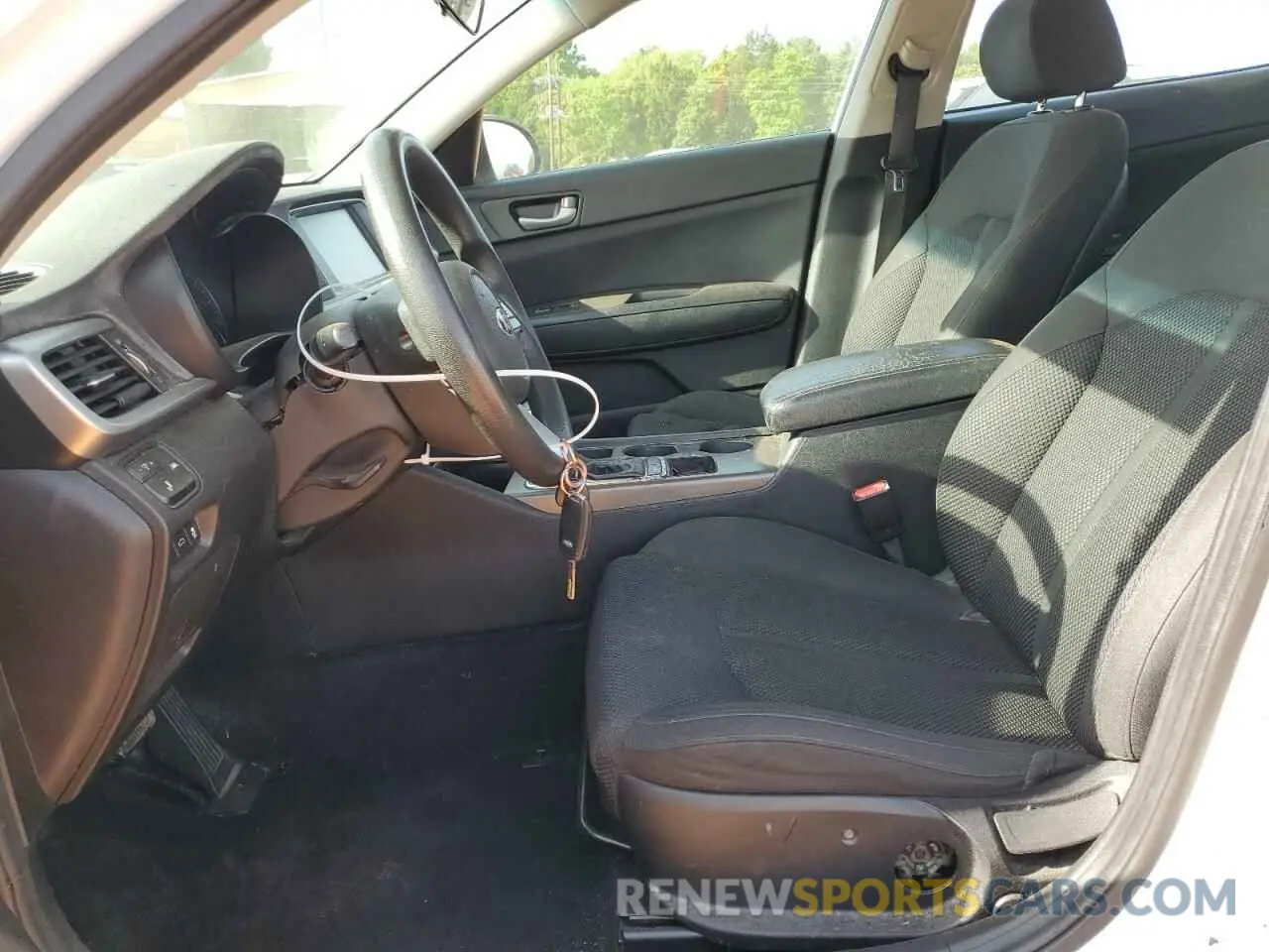 7 Photograph of a damaged car 5XXGT4L36KG291673 KIA OPTIMA 2019