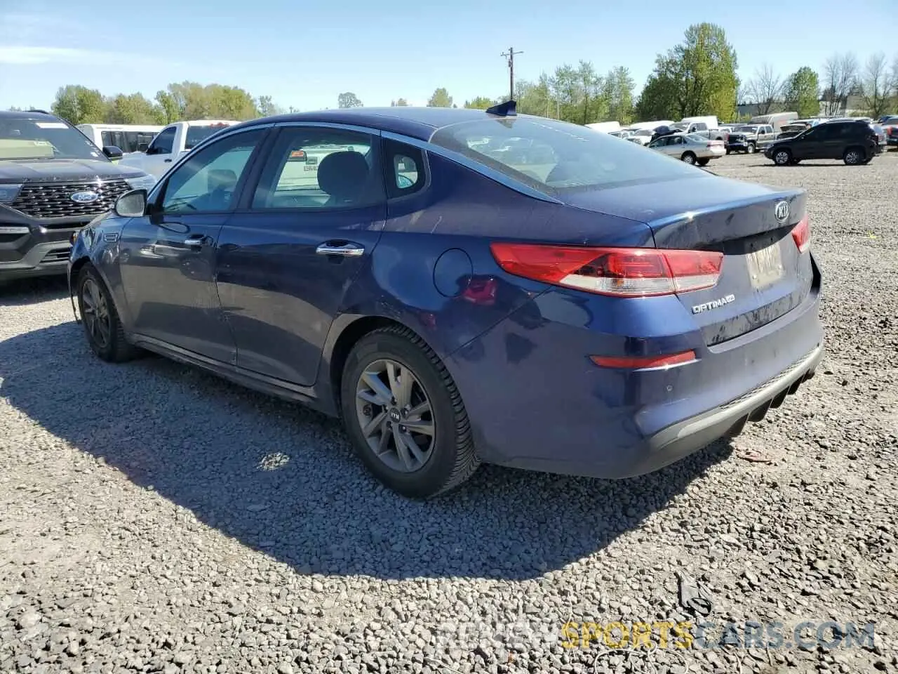 2 Photograph of a damaged car 5XXGT4L36KG296548 KIA OPTIMA 2019