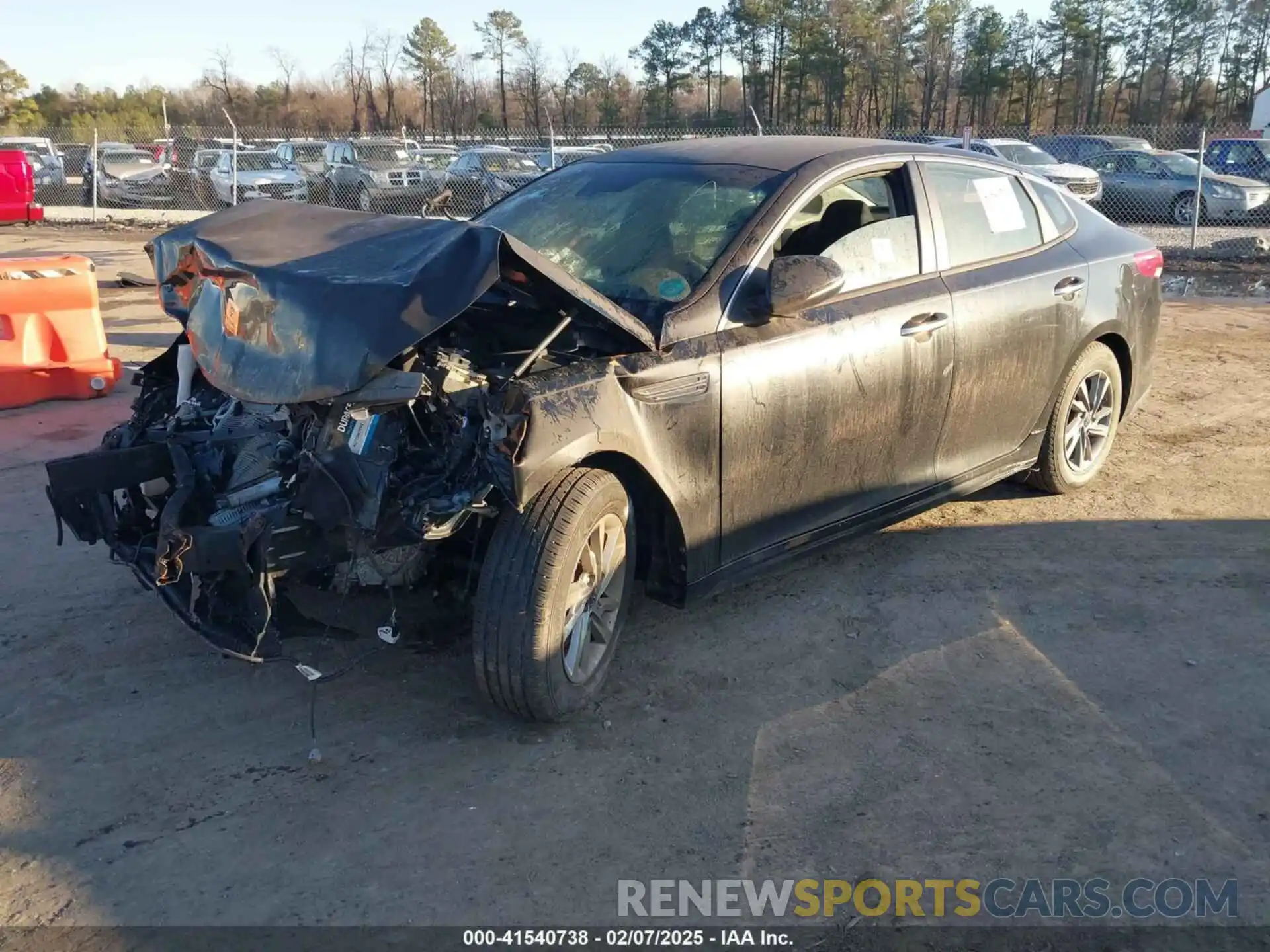 2 Photograph of a damaged car 5XXGT4L36KG296968 KIA OPTIMA 2019