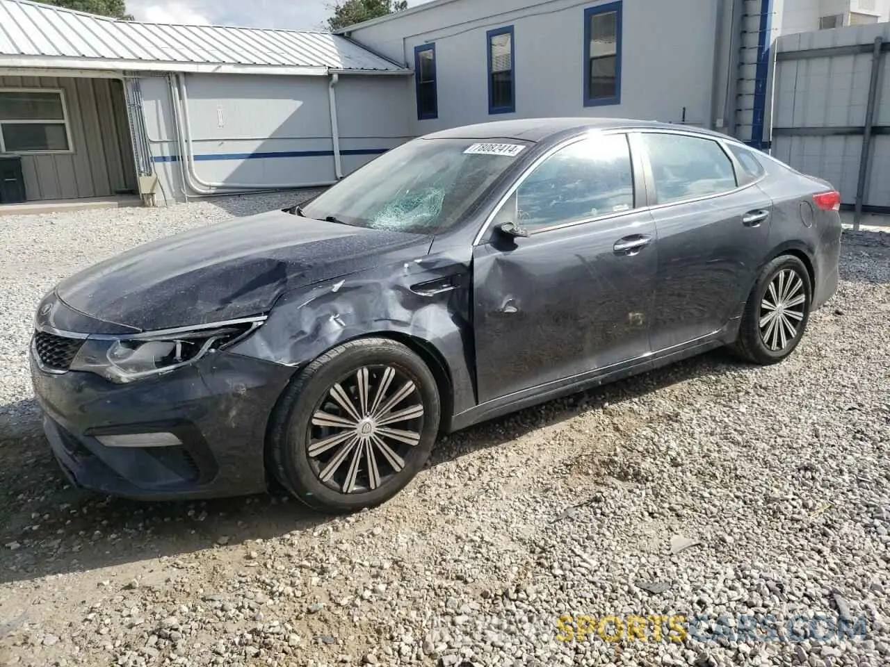 1 Photograph of a damaged car 5XXGT4L36KG306754 KIA OPTIMA 2019