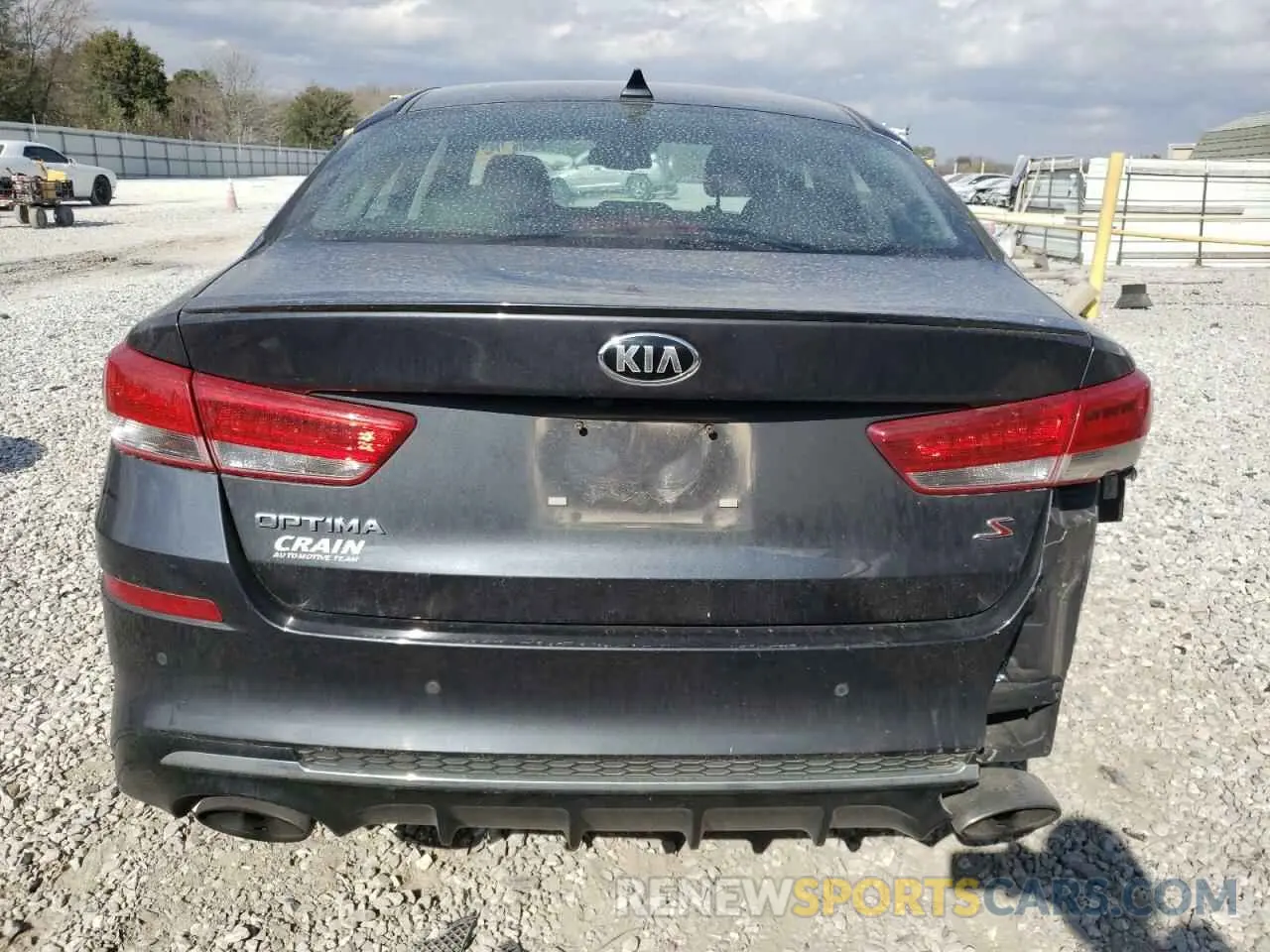 6 Photograph of a damaged car 5XXGT4L36KG306754 KIA OPTIMA 2019