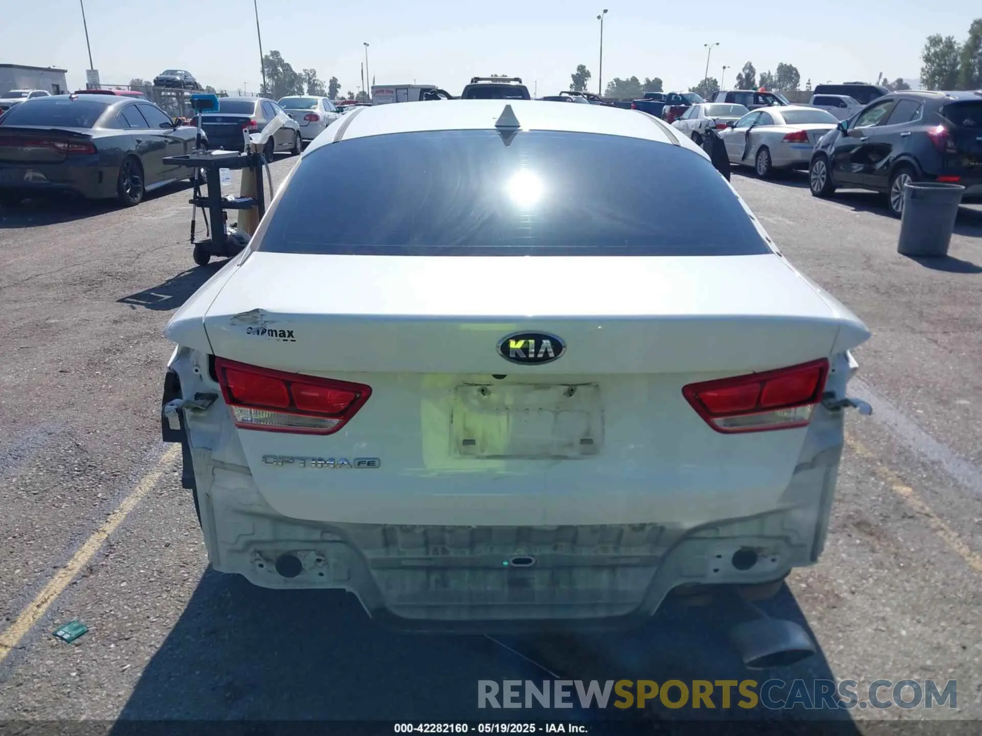 17 Photograph of a damaged car 5XXGT4L36KG313302 KIA OPTIMA 2019