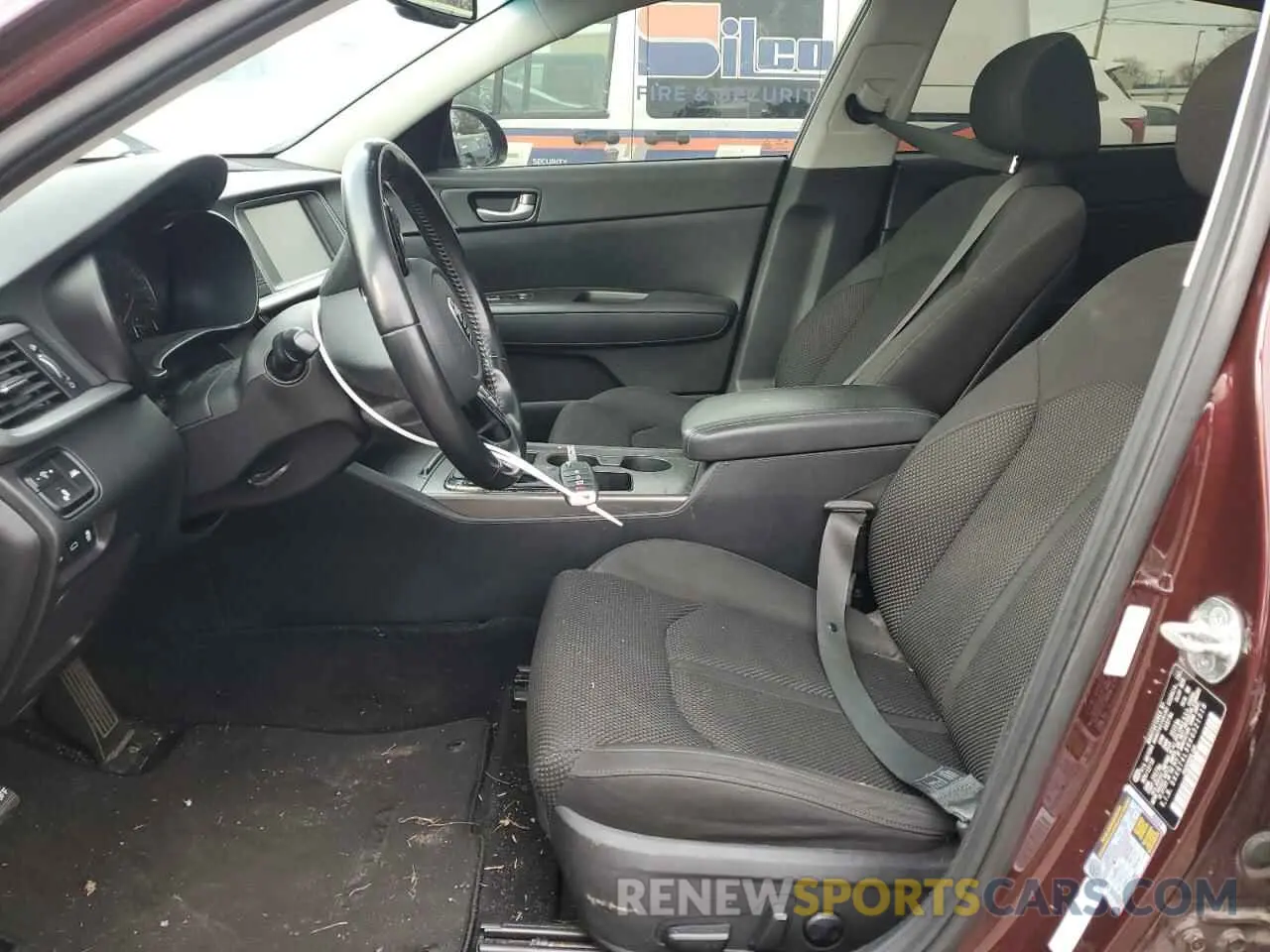 7 Photograph of a damaged car 5XXGT4L36KG321318 KIA OPTIMA 2019