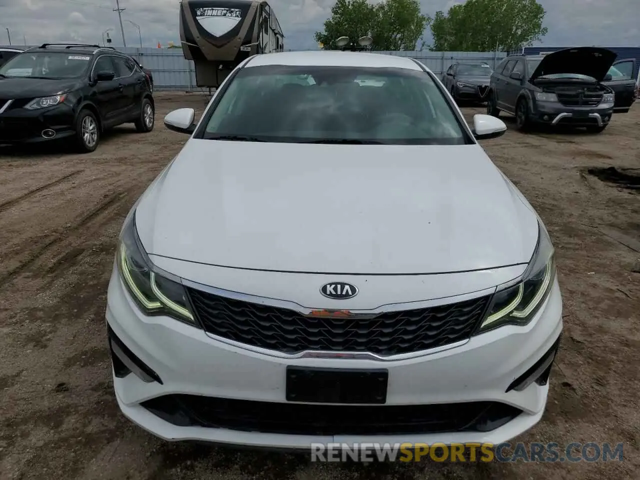 6 Photograph of a damaged car 5XXGT4L36KG326227 KIA OPTIMA 2019