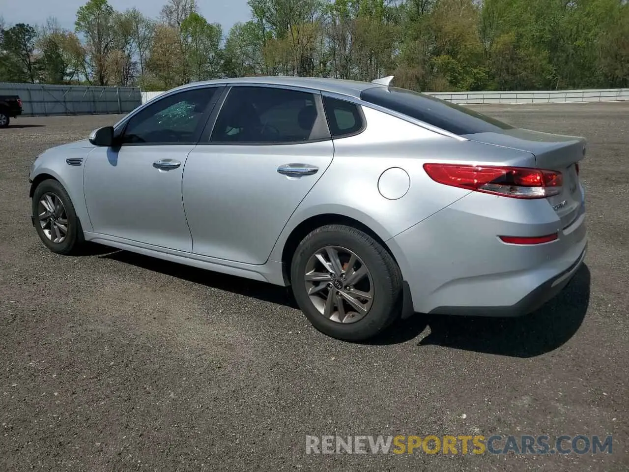2 Photograph of a damaged car 5XXGT4L36KG335607 KIA OPTIMA 2019