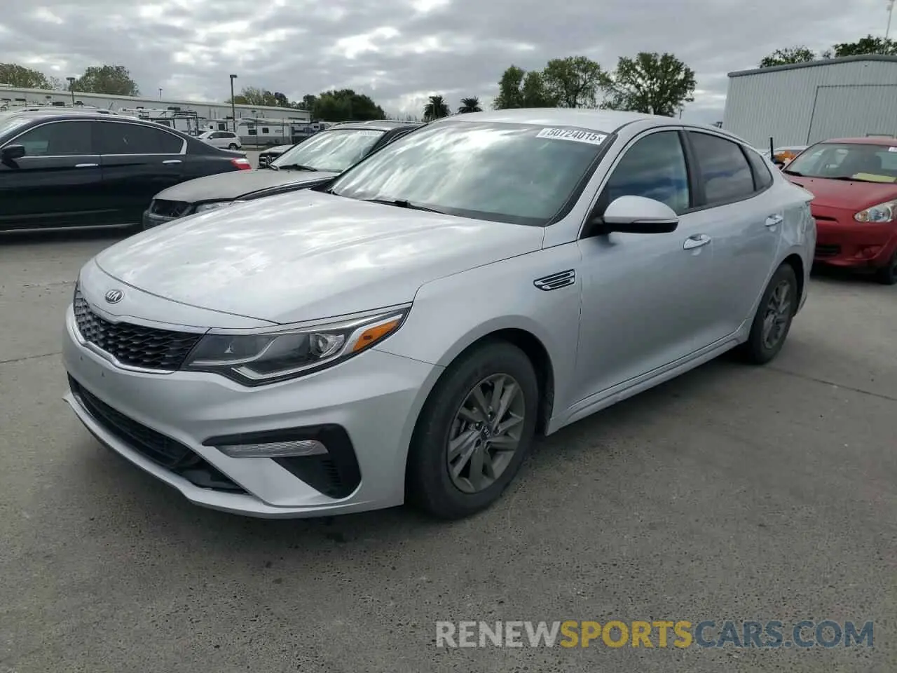 1 Photograph of a damaged car 5XXGT4L36KG343092 KIA OPTIMA 2019