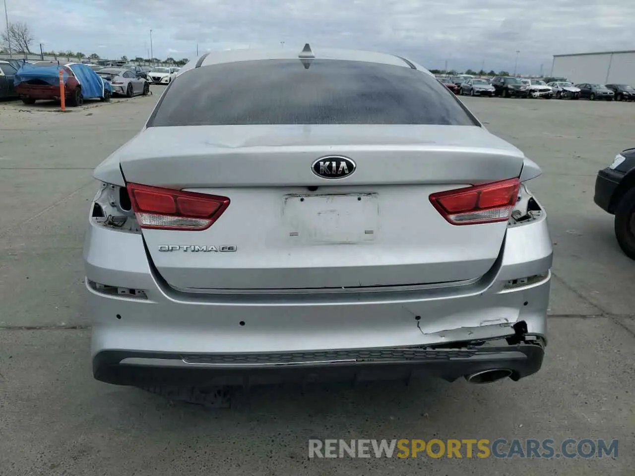 6 Photograph of a damaged car 5XXGT4L36KG343092 KIA OPTIMA 2019