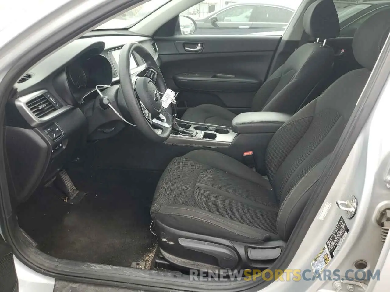 7 Photograph of a damaged car 5XXGT4L36KG343092 KIA OPTIMA 2019