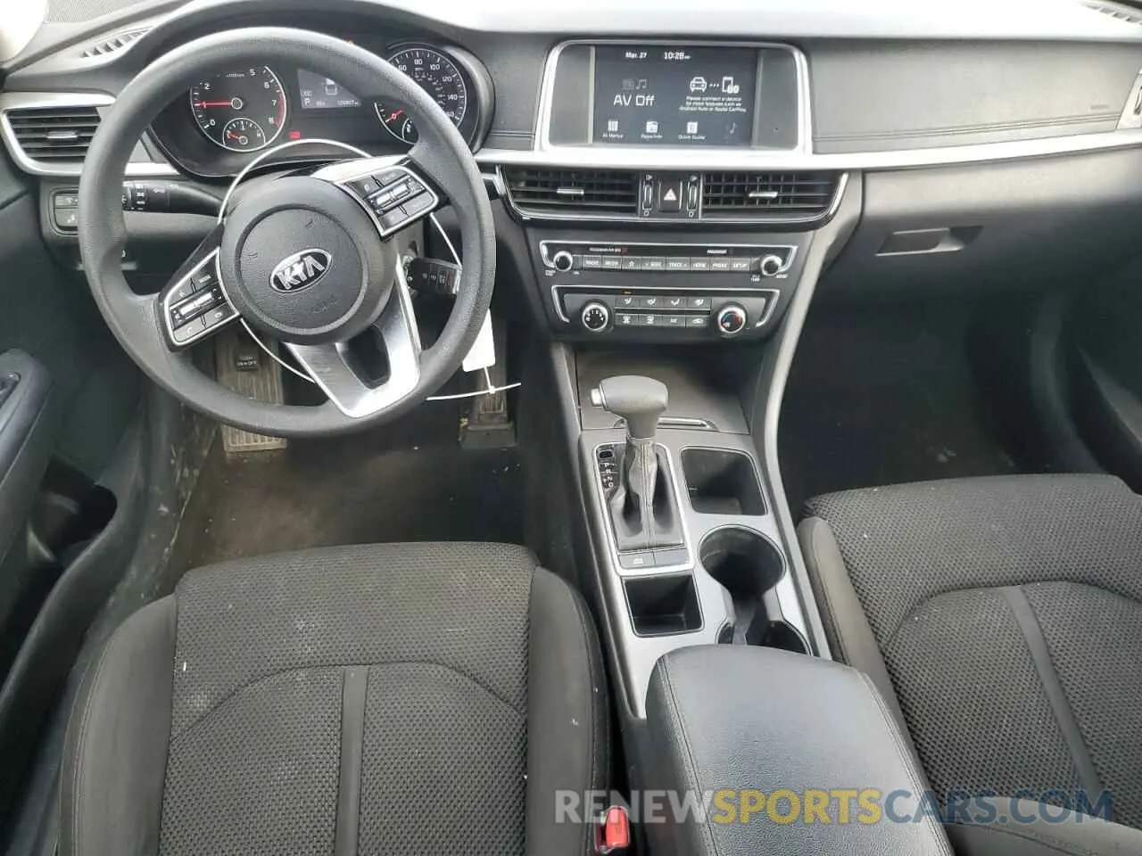 8 Photograph of a damaged car 5XXGT4L36KG343092 KIA OPTIMA 2019