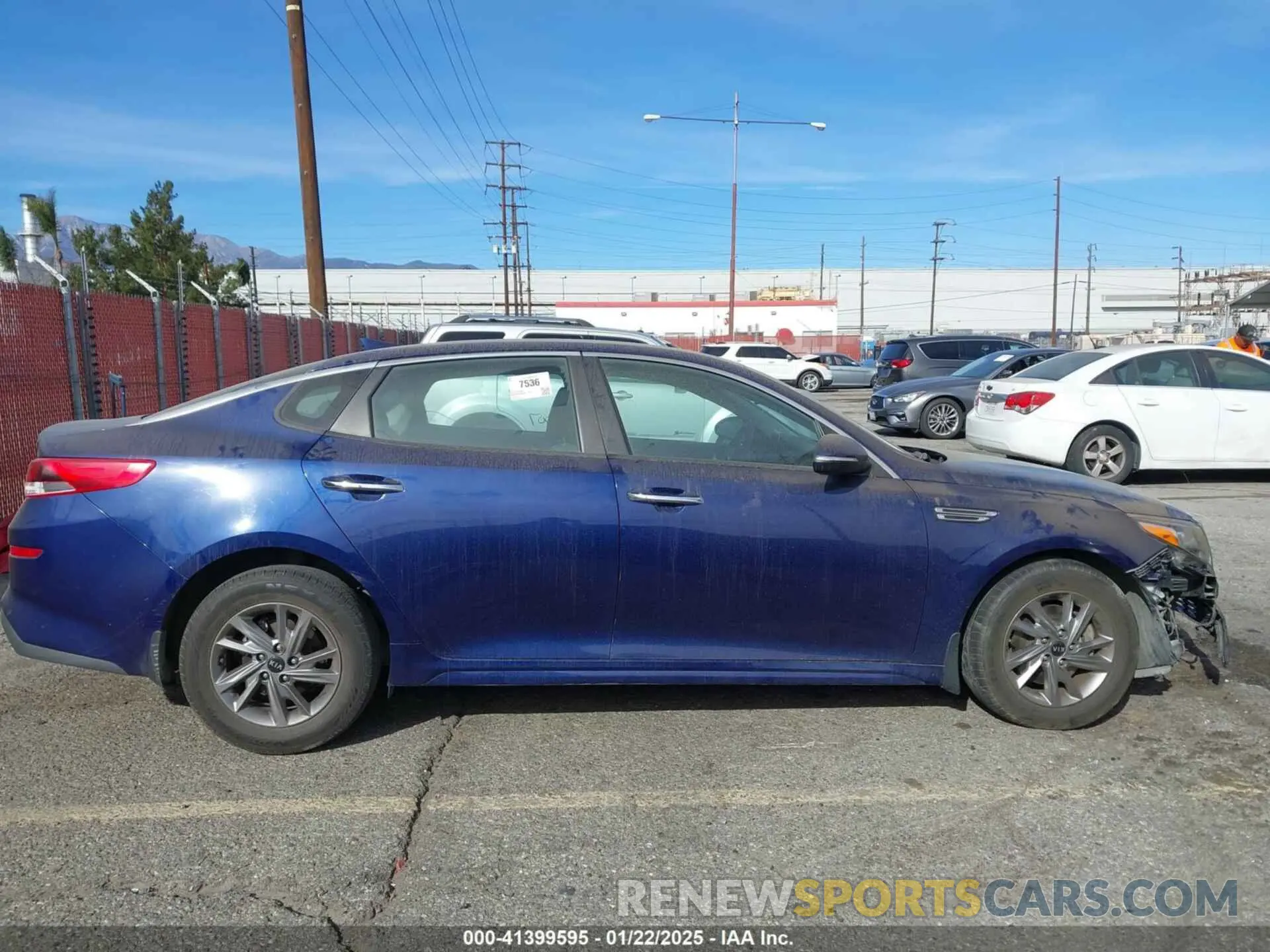 14 Photograph of a damaged car 5XXGT4L36KG344839 KIA OPTIMA 2019