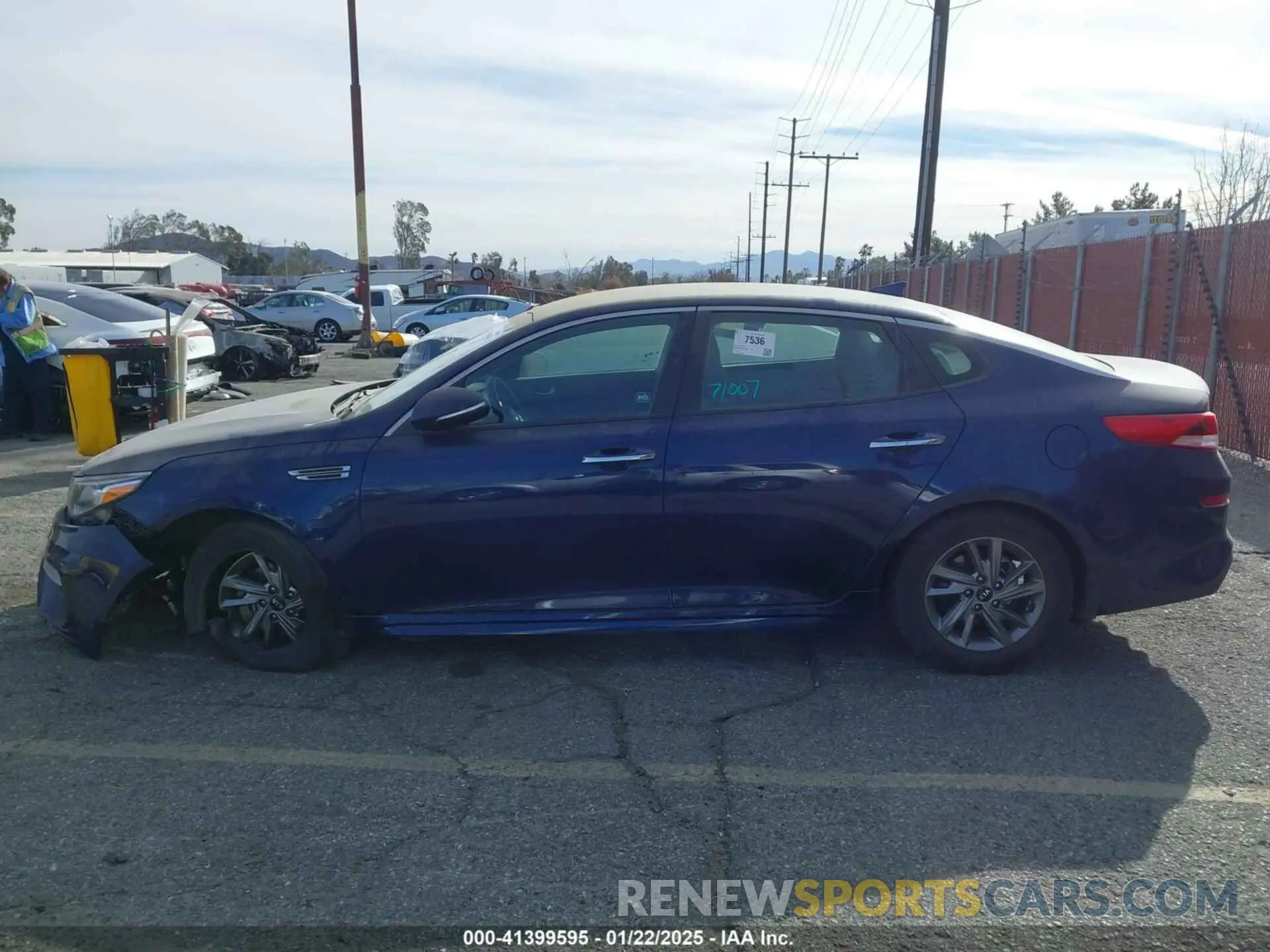 15 Photograph of a damaged car 5XXGT4L36KG344839 KIA OPTIMA 2019