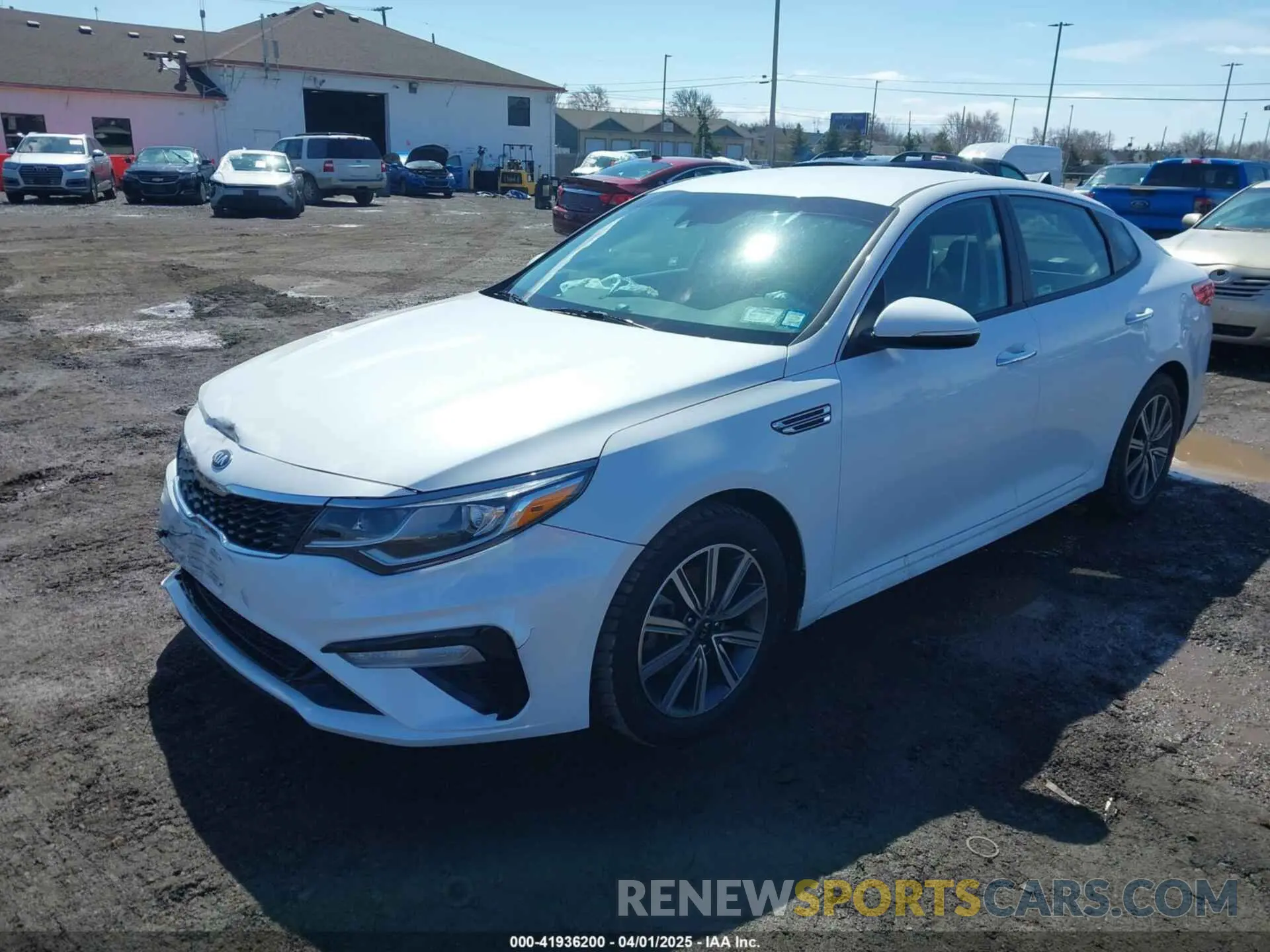 2 Photograph of a damaged car 5XXGT4L36KG347689 KIA OPTIMA 2019