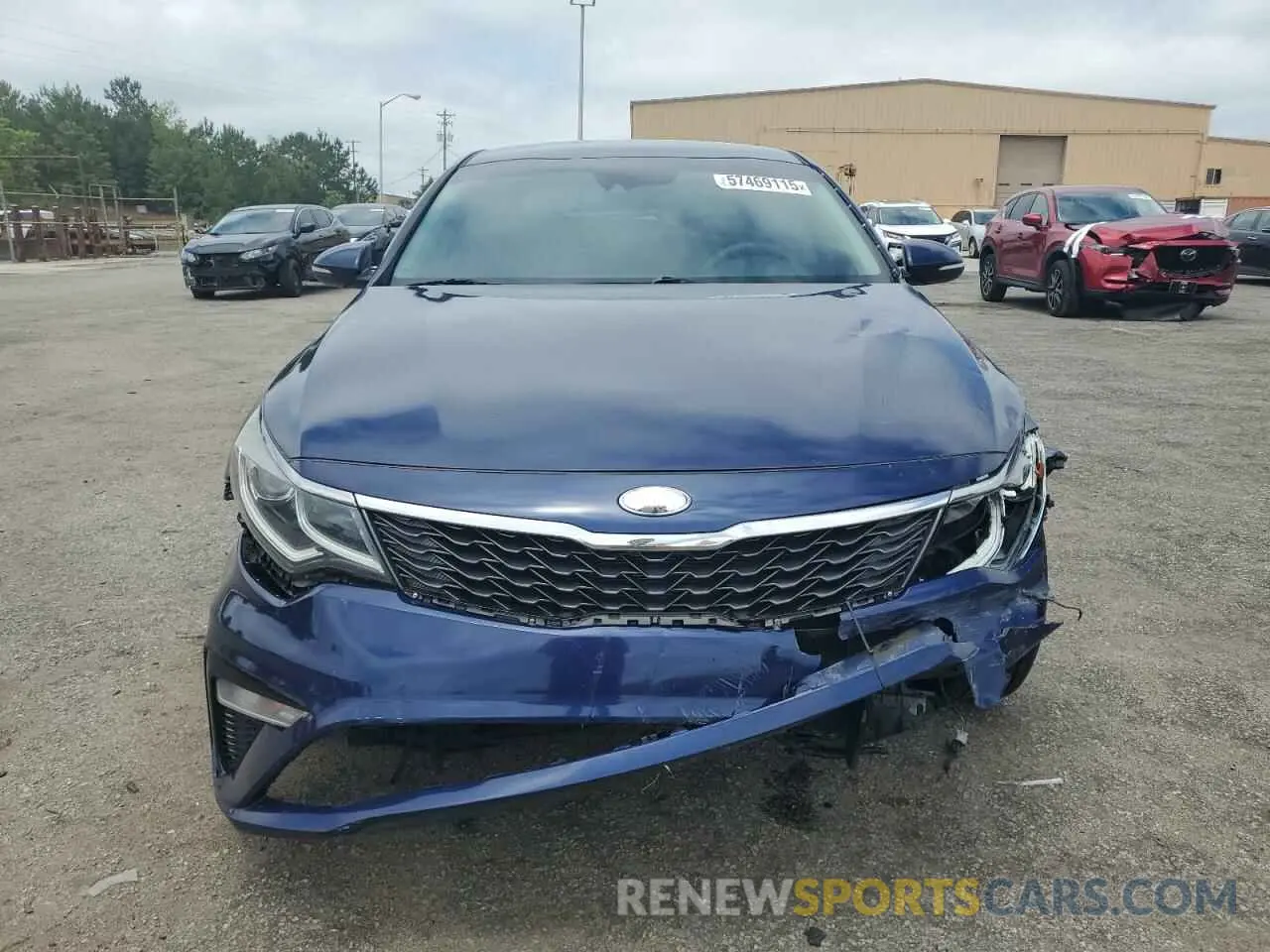 5 Photograph of a damaged car 5XXGT4L36KG358451 KIA OPTIMA 2019