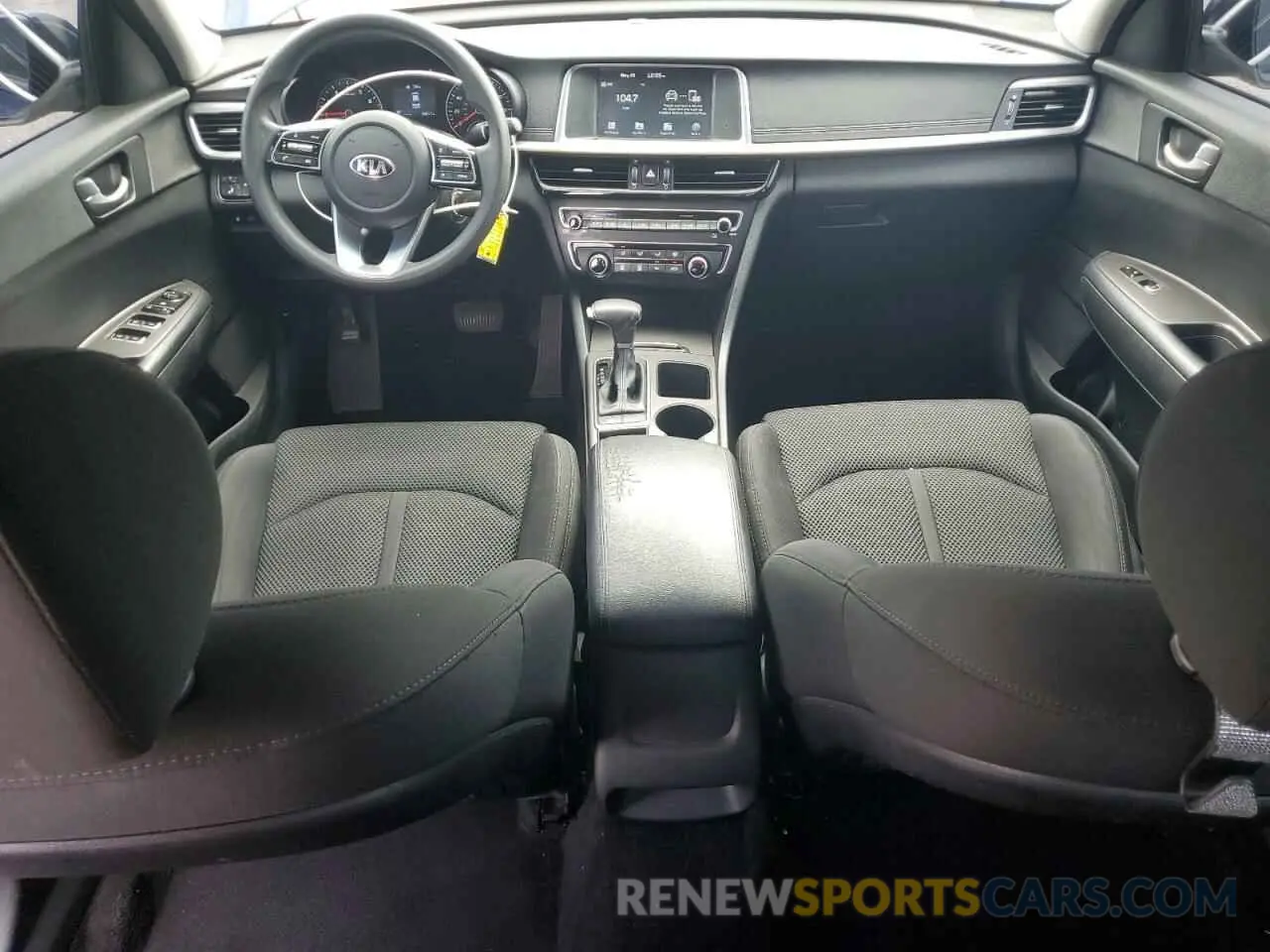 8 Photograph of a damaged car 5XXGT4L36KG358451 KIA OPTIMA 2019
