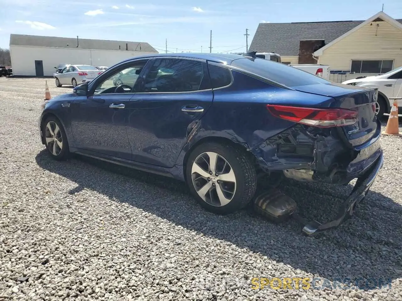 2 Photograph of a damaged car 5XXGT4L36KG358966 KIA OPTIMA 2019