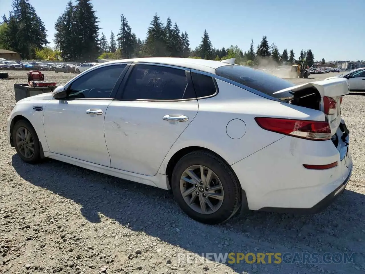 2 Photograph of a damaged car 5XXGT4L36KG362239 KIA OPTIMA 2019