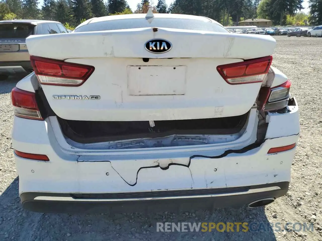 6 Photograph of a damaged car 5XXGT4L36KG362239 KIA OPTIMA 2019