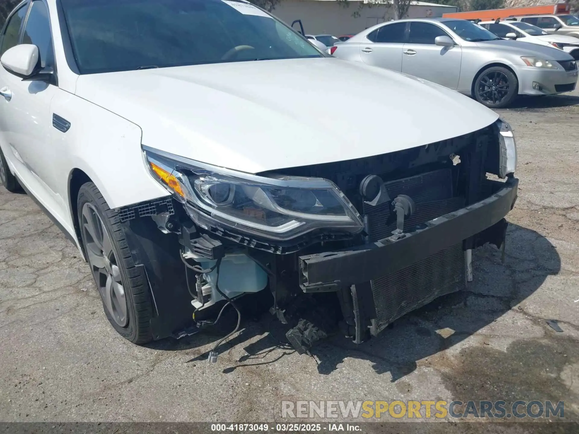 6 Photograph of a damaged car 5XXGT4L36KG369501 KIA OPTIMA 2019
