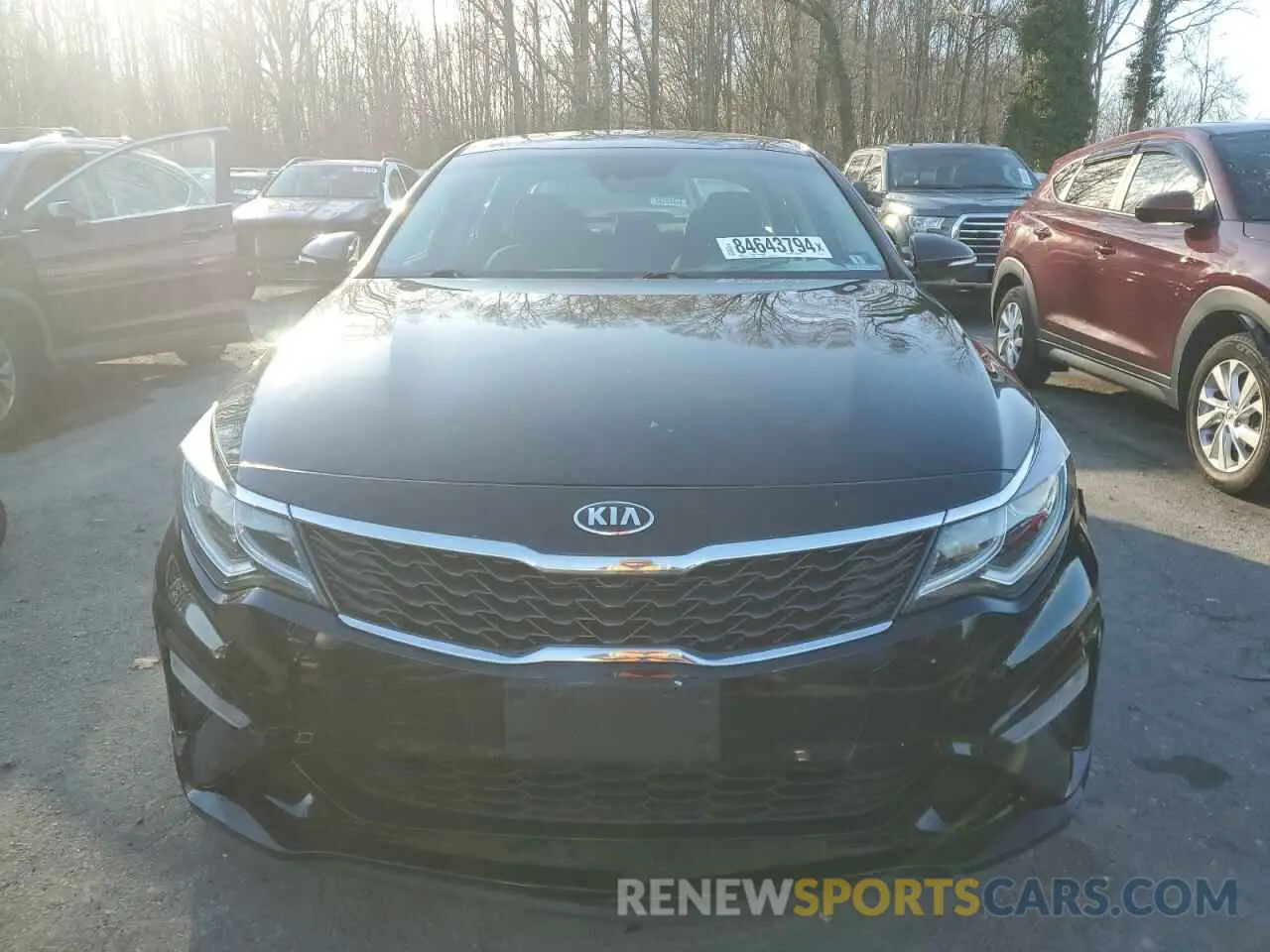 5 Photograph of a damaged car 5XXGT4L36KG369742 KIA OPTIMA 2019