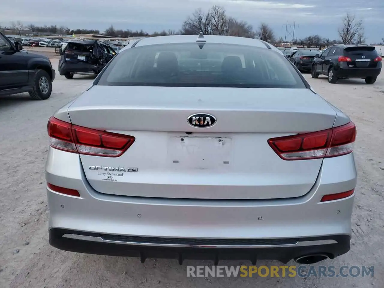 6 Photograph of a damaged car 5XXGT4L36KG376755 KIA OPTIMA 2019