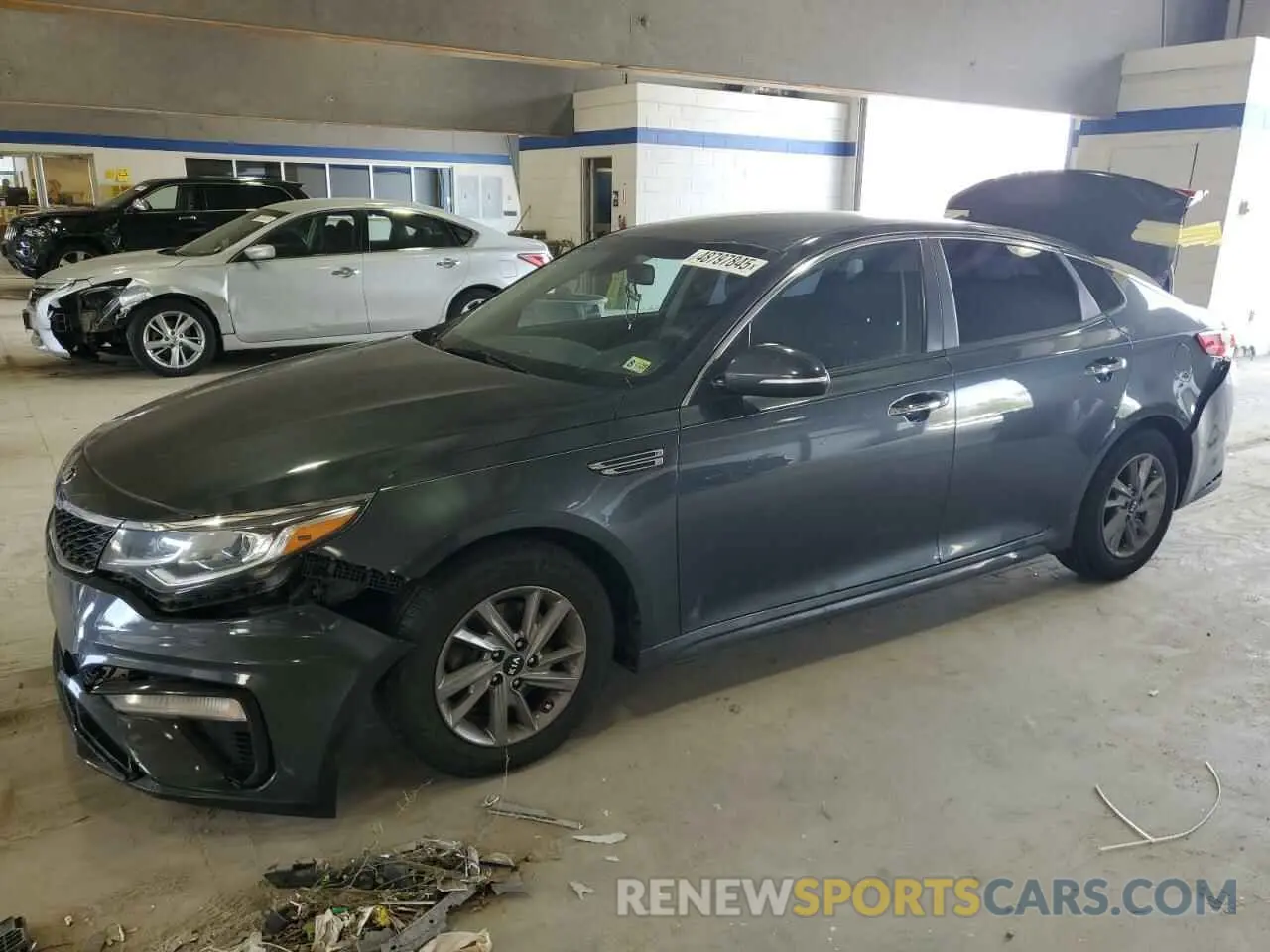 1 Photograph of a damaged car 5XXGT4L36KG379526 KIA OPTIMA 2019