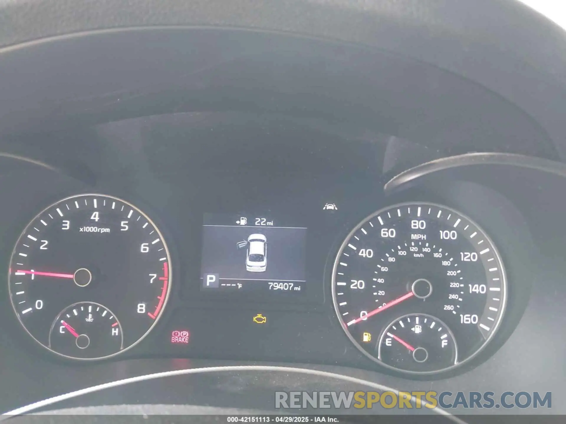 7 Photograph of a damaged car 5XXGT4L37KG275045 KIA OPTIMA 2019