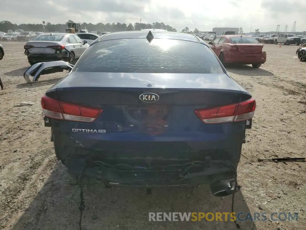 6 Photograph of a damaged car 5XXGT4L37KG276020 KIA OPTIMA 2019