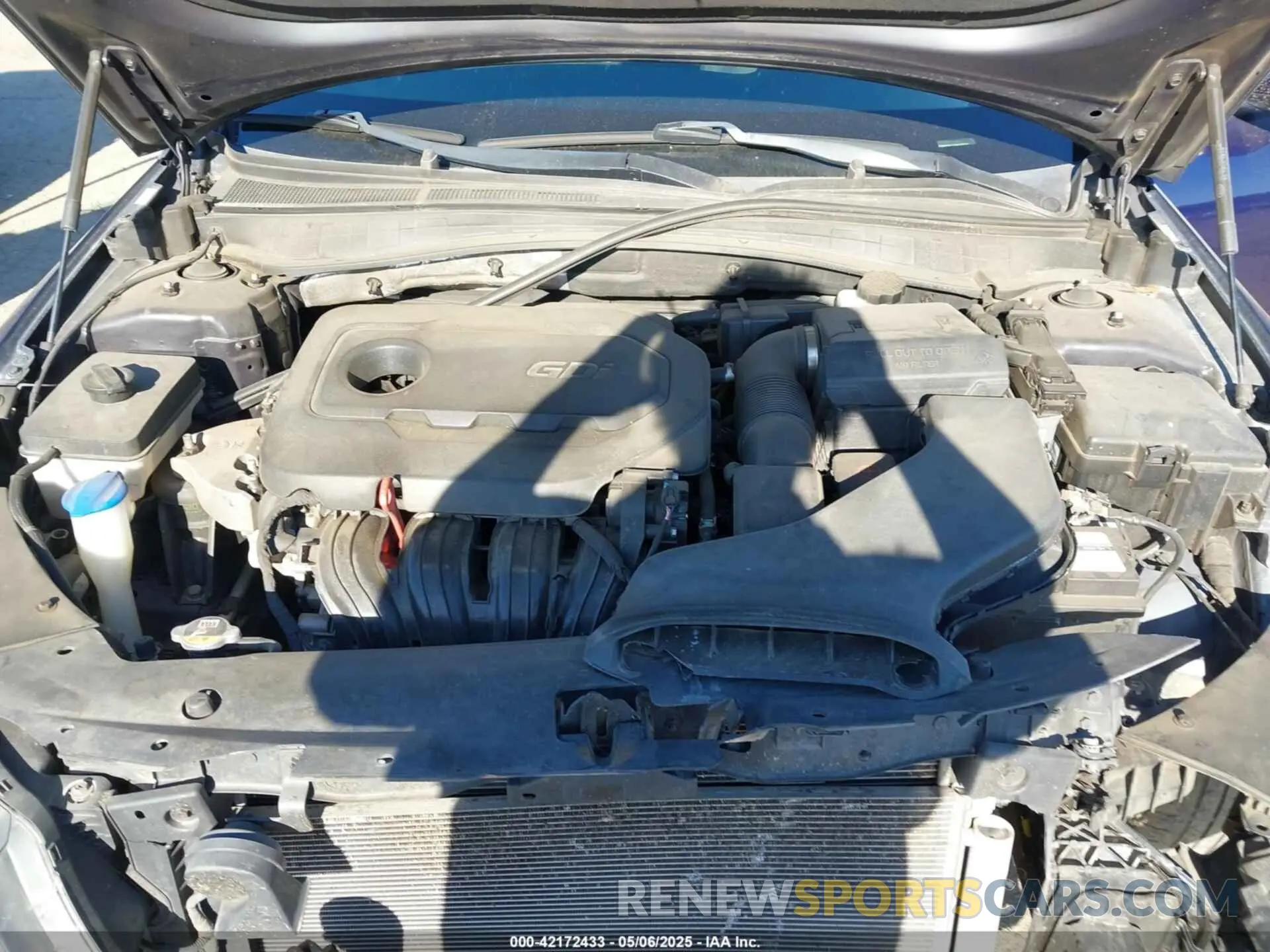9 Photograph of a damaged car 5XXGT4L37KG277717 KIA OPTIMA 2019
