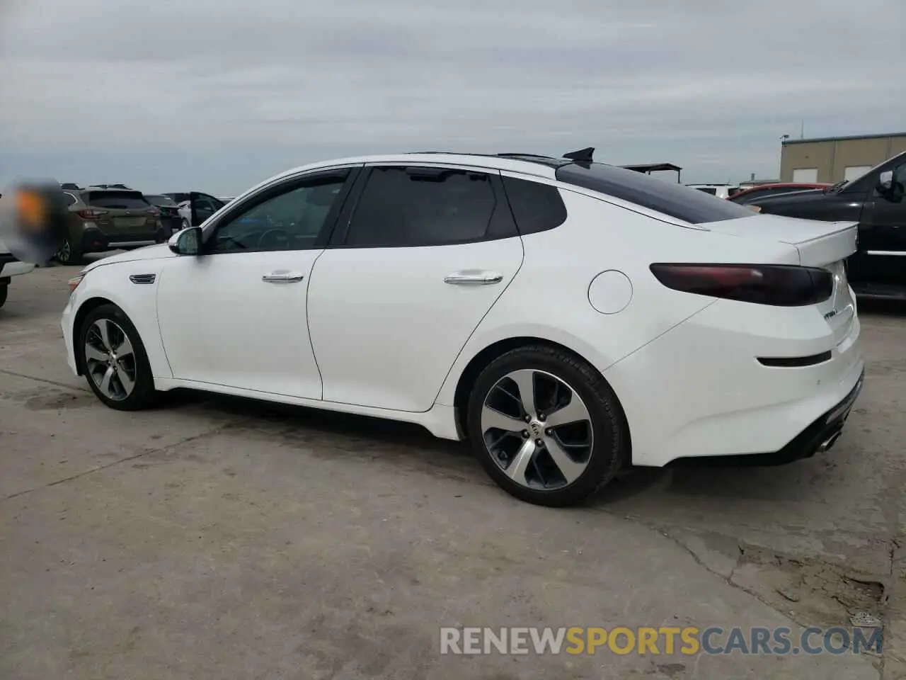 2 Photograph of a damaged car 5XXGT4L37KG280102 KIA OPTIMA 2019