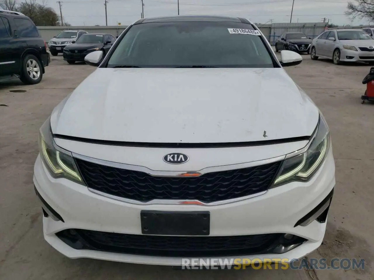 5 Photograph of a damaged car 5XXGT4L37KG280102 KIA OPTIMA 2019