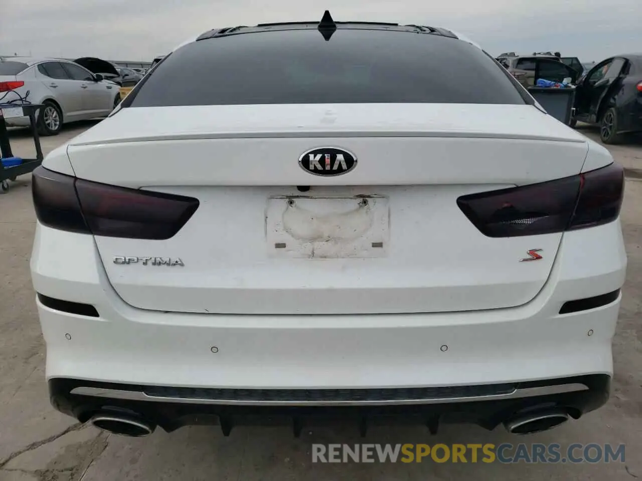 6 Photograph of a damaged car 5XXGT4L37KG280102 KIA OPTIMA 2019