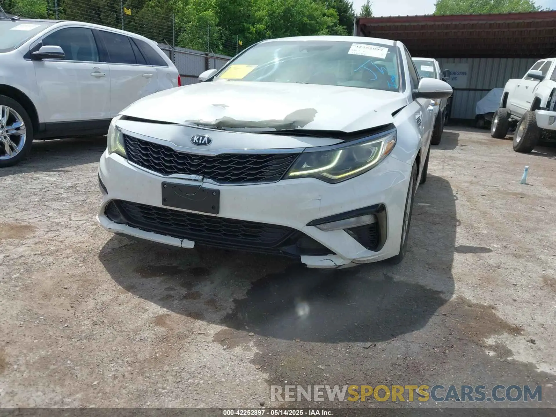 6 Photograph of a damaged car 5XXGT4L37KG290497 KIA OPTIMA 2019