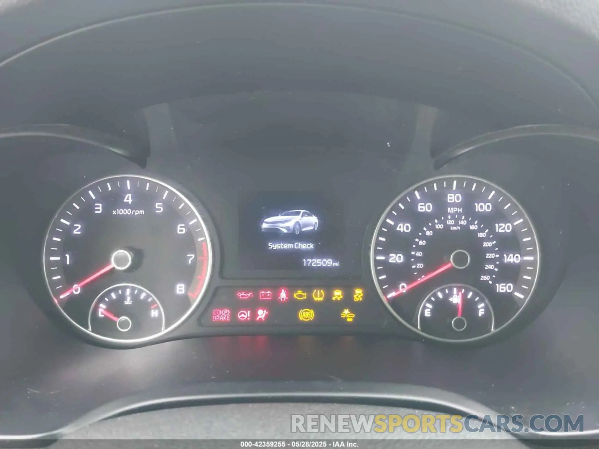 7 Photograph of a damaged car 5XXGT4L37KG301594 KIA OPTIMA 2019