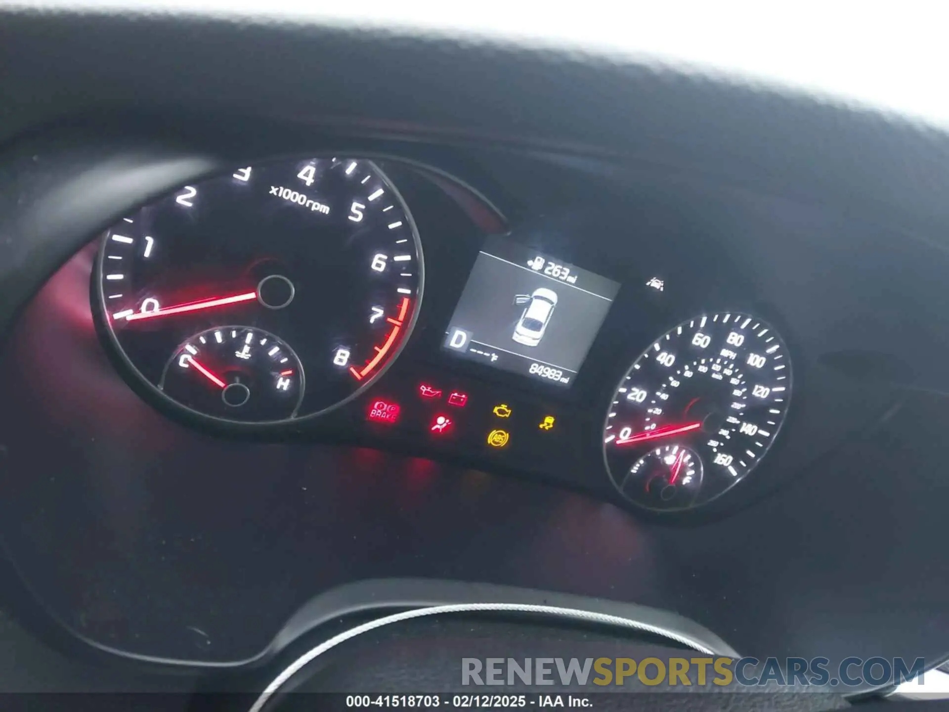 7 Photograph of a damaged car 5XXGT4L37KG312708 KIA OPTIMA 2019