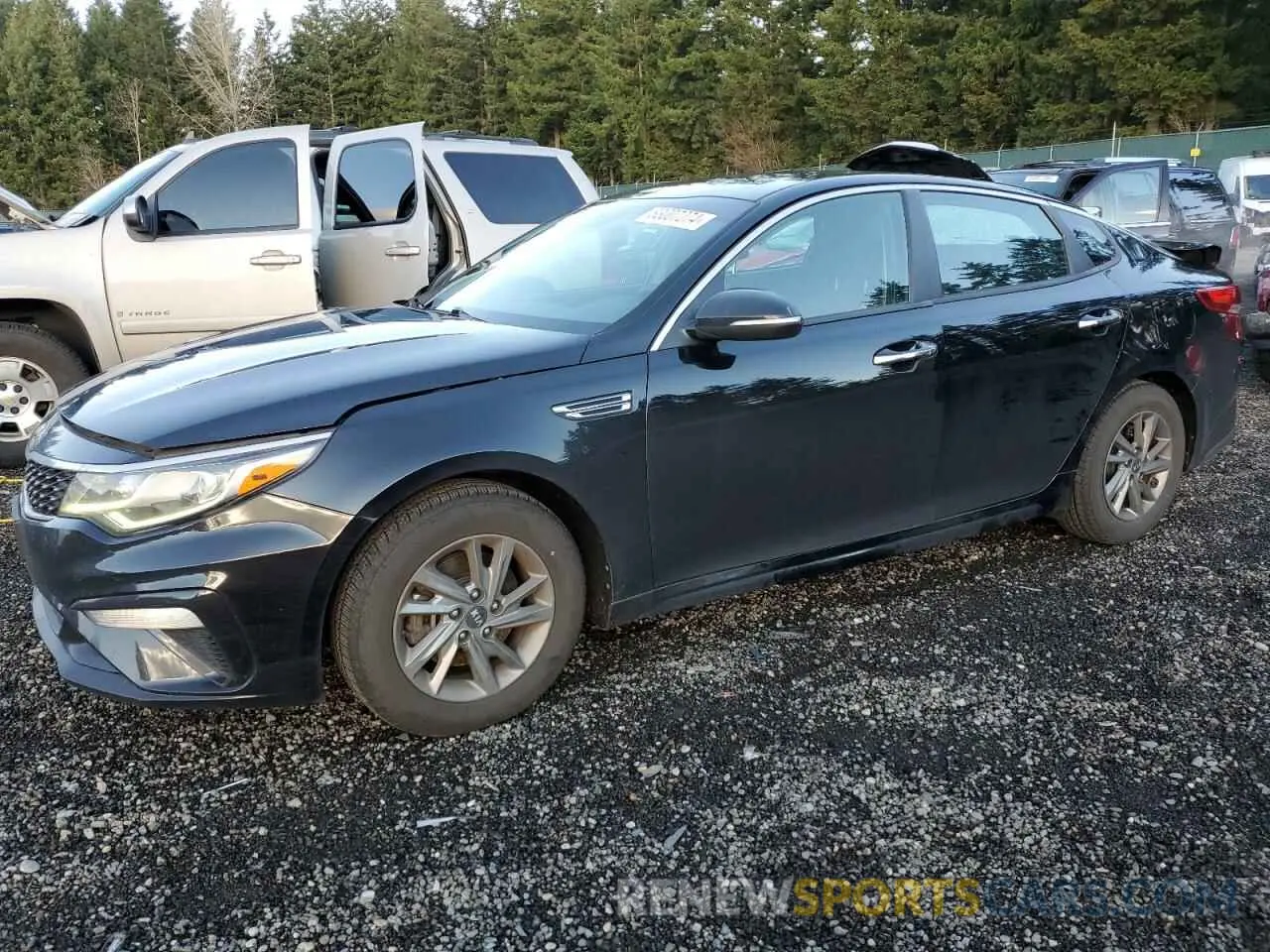 1 Photograph of a damaged car 5XXGT4L37KG312949 KIA OPTIMA 2019