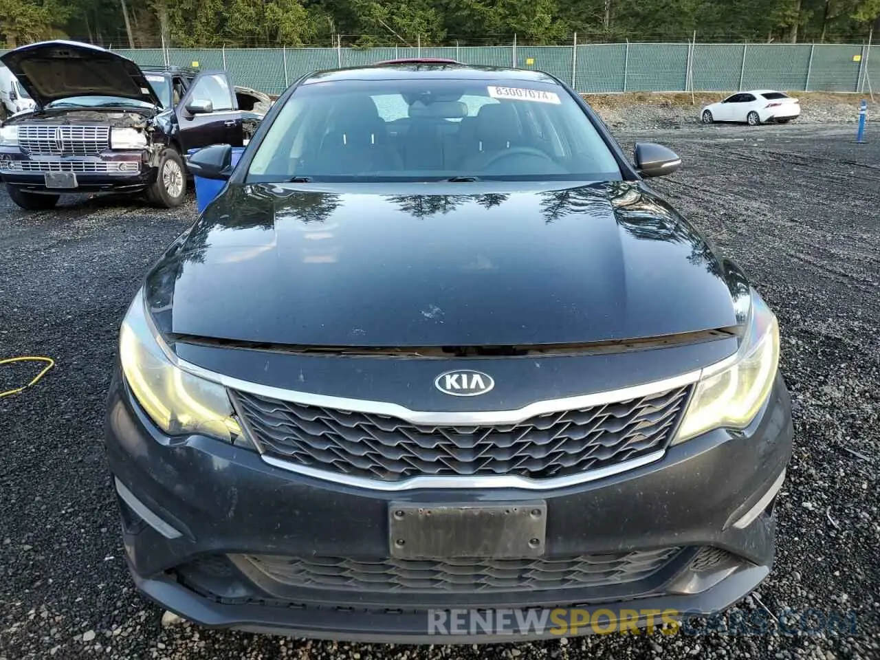 5 Photograph of a damaged car 5XXGT4L37KG312949 KIA OPTIMA 2019