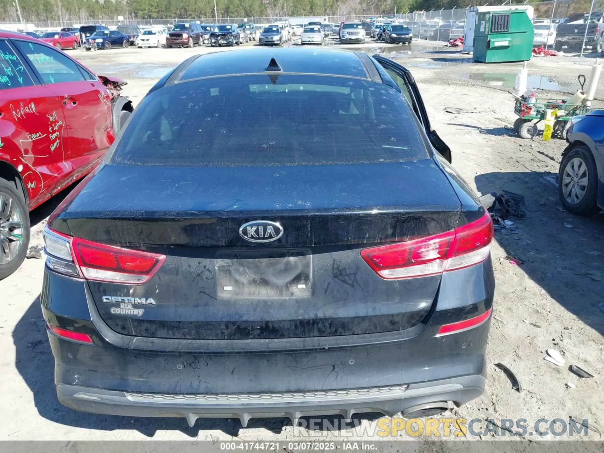 16 Photograph of a damaged car 5XXGT4L37KG321862 KIA OPTIMA 2019