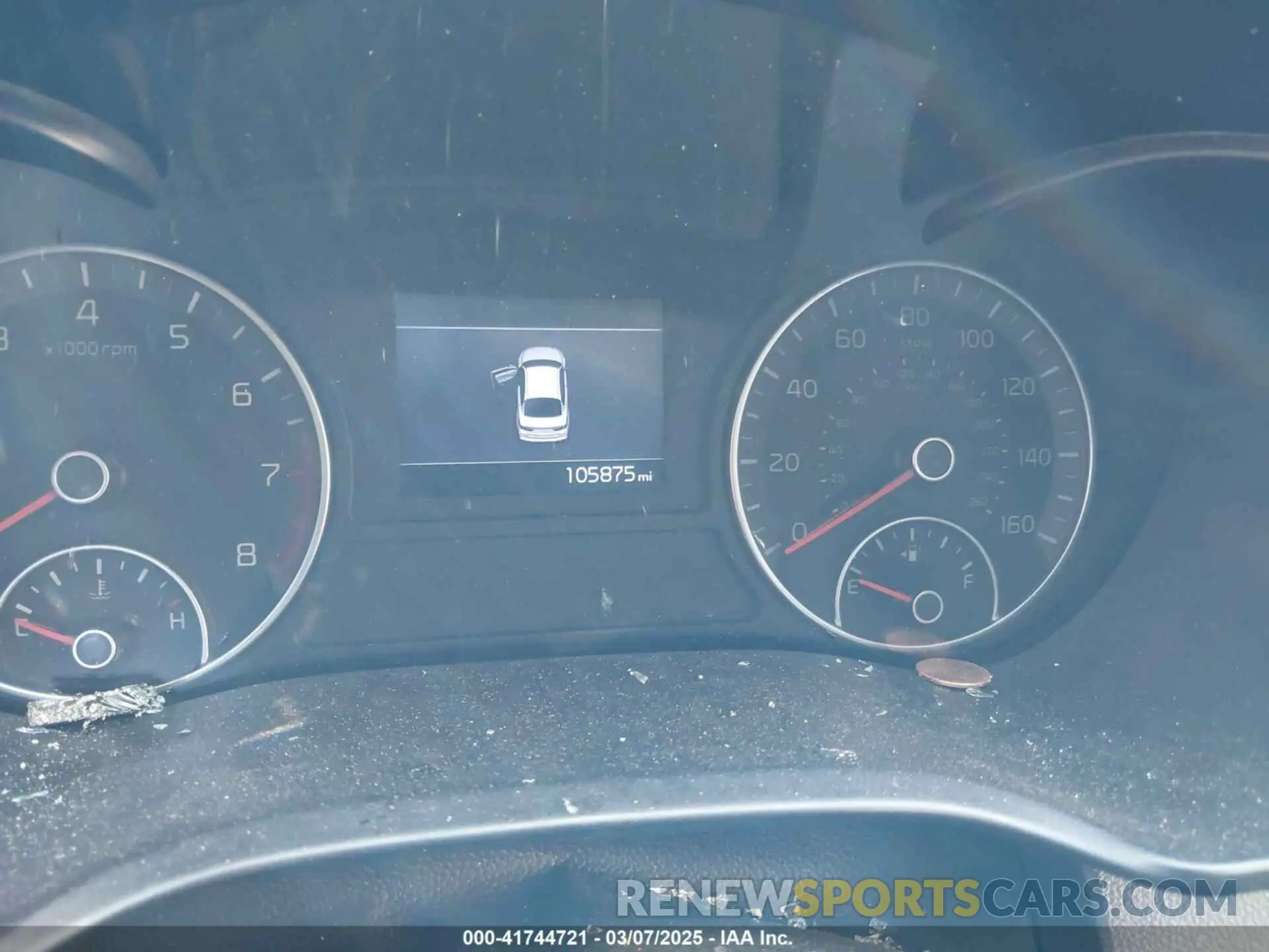7 Photograph of a damaged car 5XXGT4L37KG321862 KIA OPTIMA 2019
