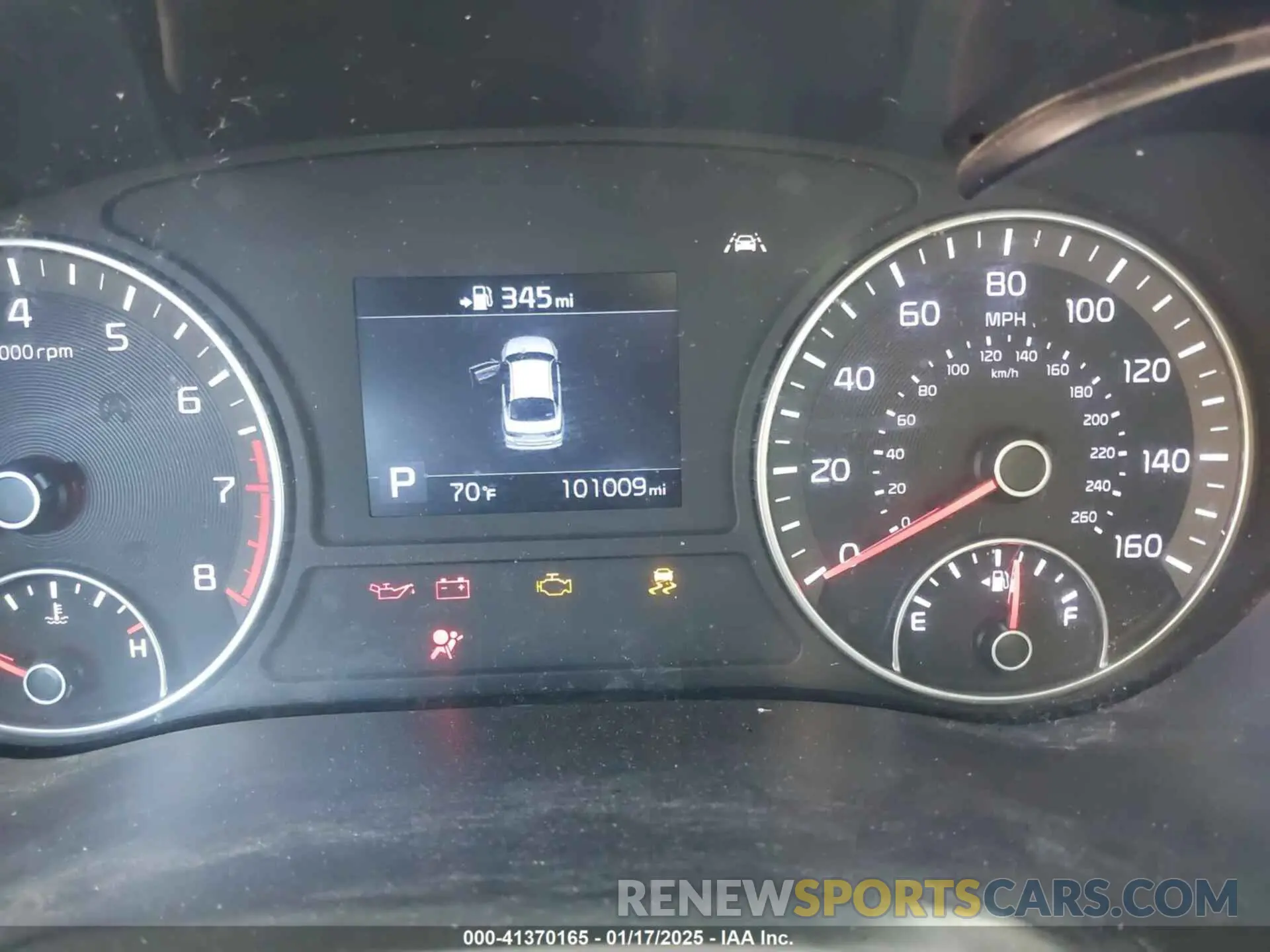6 Photograph of a damaged car 5XXGT4L37KG333008 KIA OPTIMA 2019