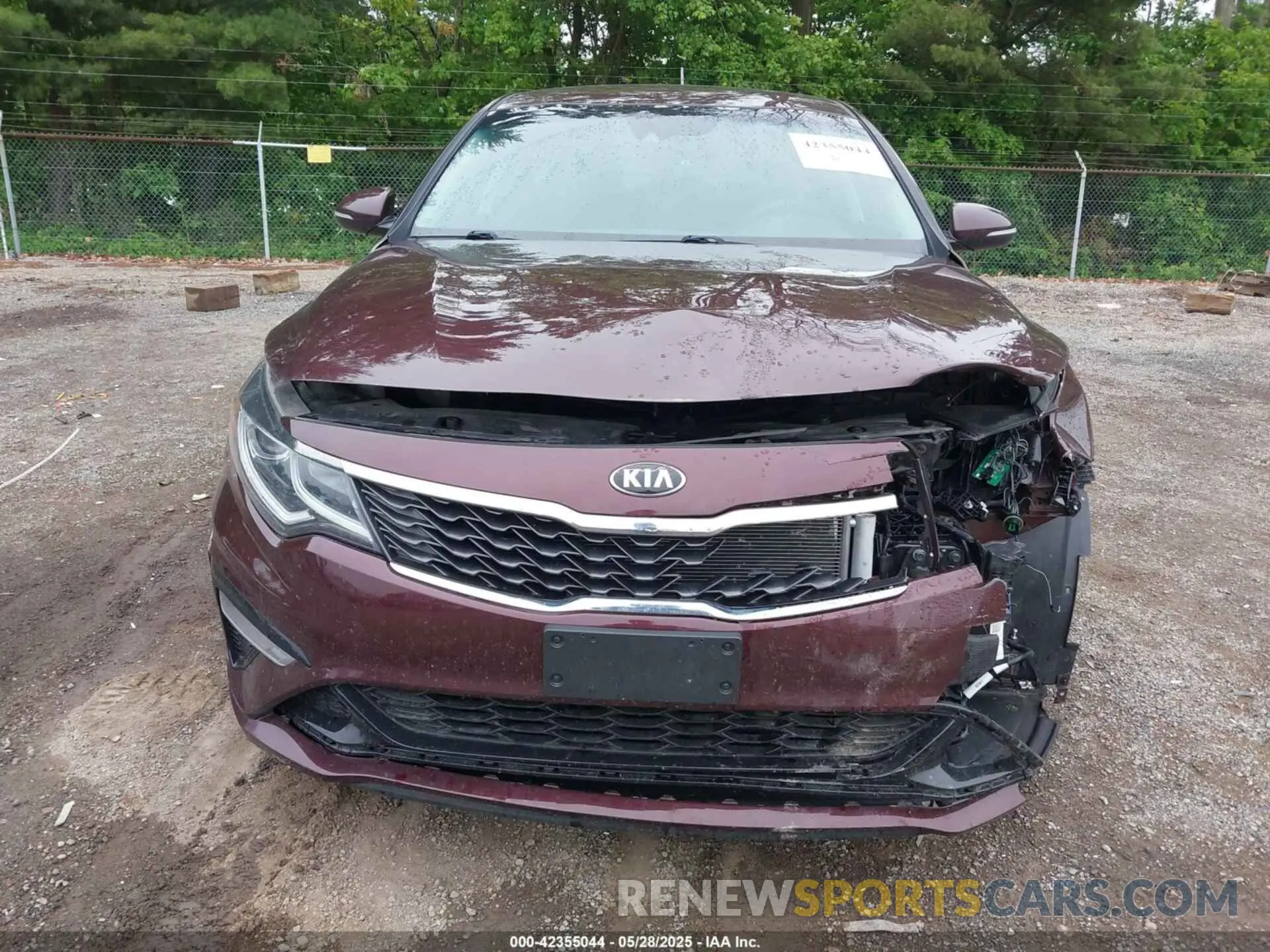 13 Photograph of a damaged car 5XXGT4L37KG344235 KIA OPTIMA 2019
