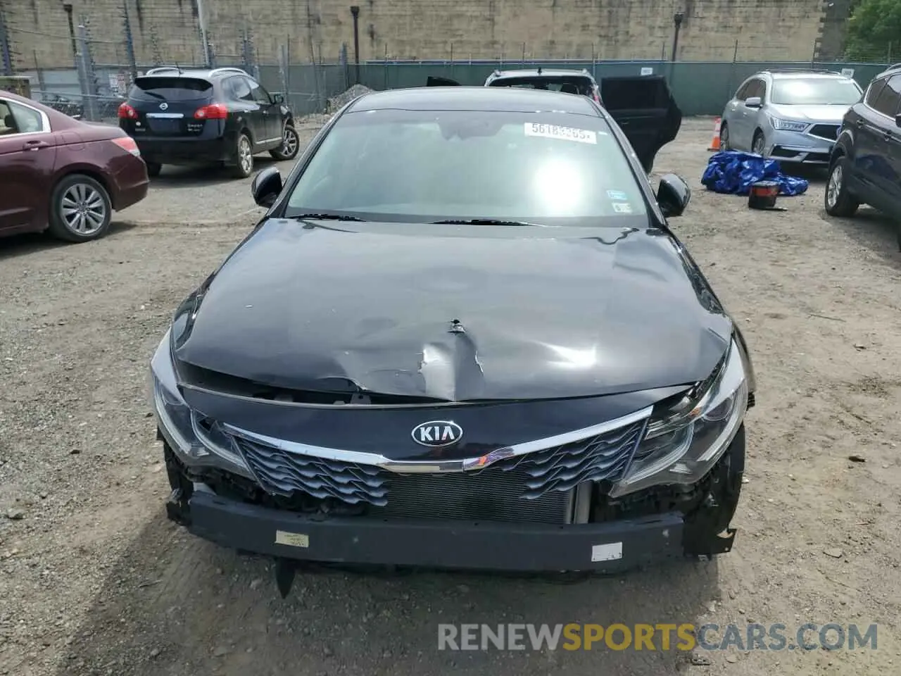 5 Photograph of a damaged car 5XXGT4L37KG344414 KIA OPTIMA 2019
