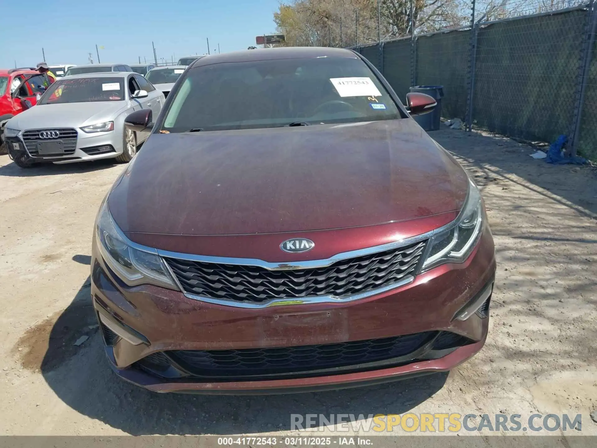 12 Photograph of a damaged car 5XXGT4L37KG347930 KIA OPTIMA 2019