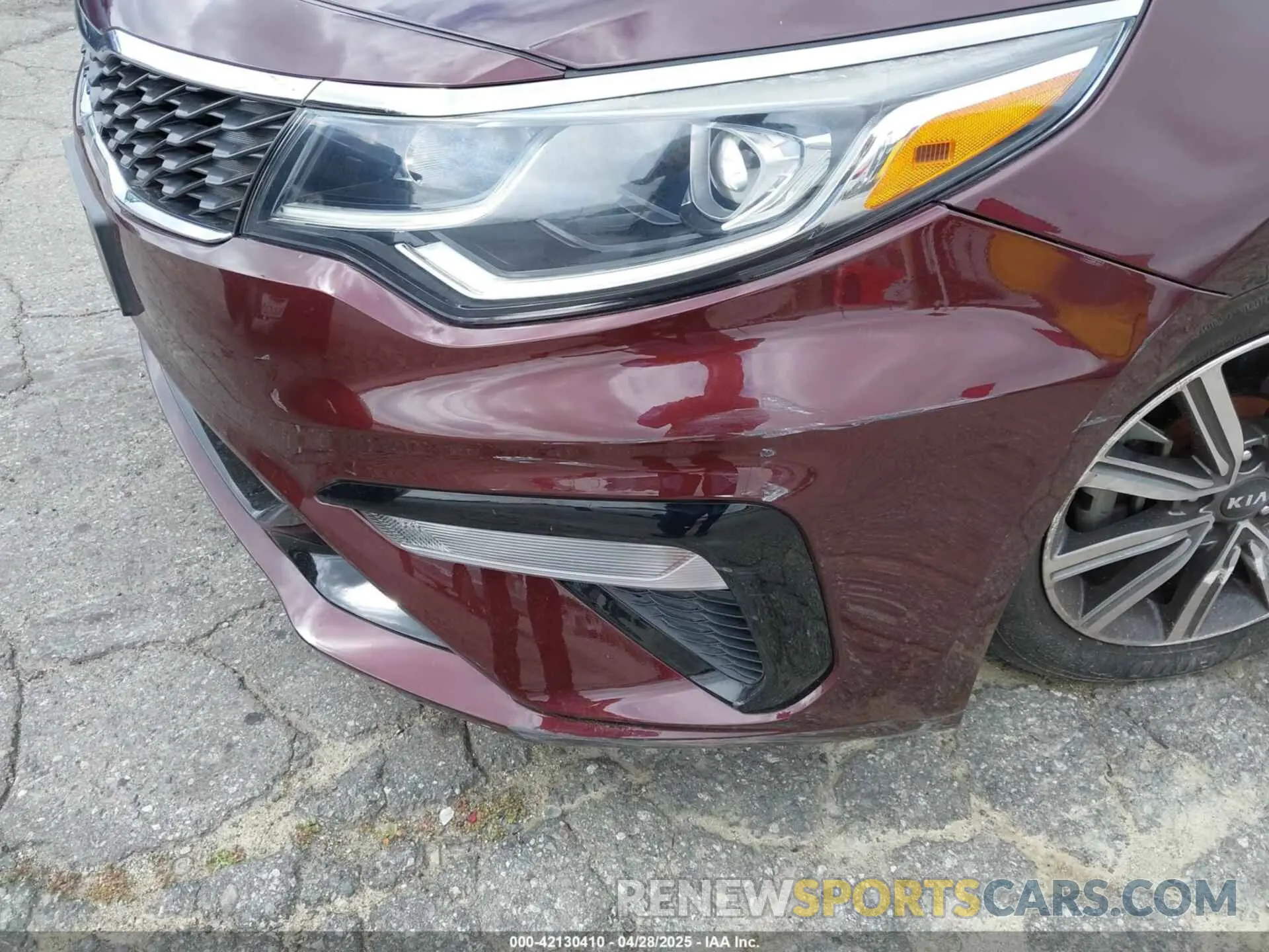 6 Photograph of a damaged car 5XXGT4L37KG354649 KIA OPTIMA 2019