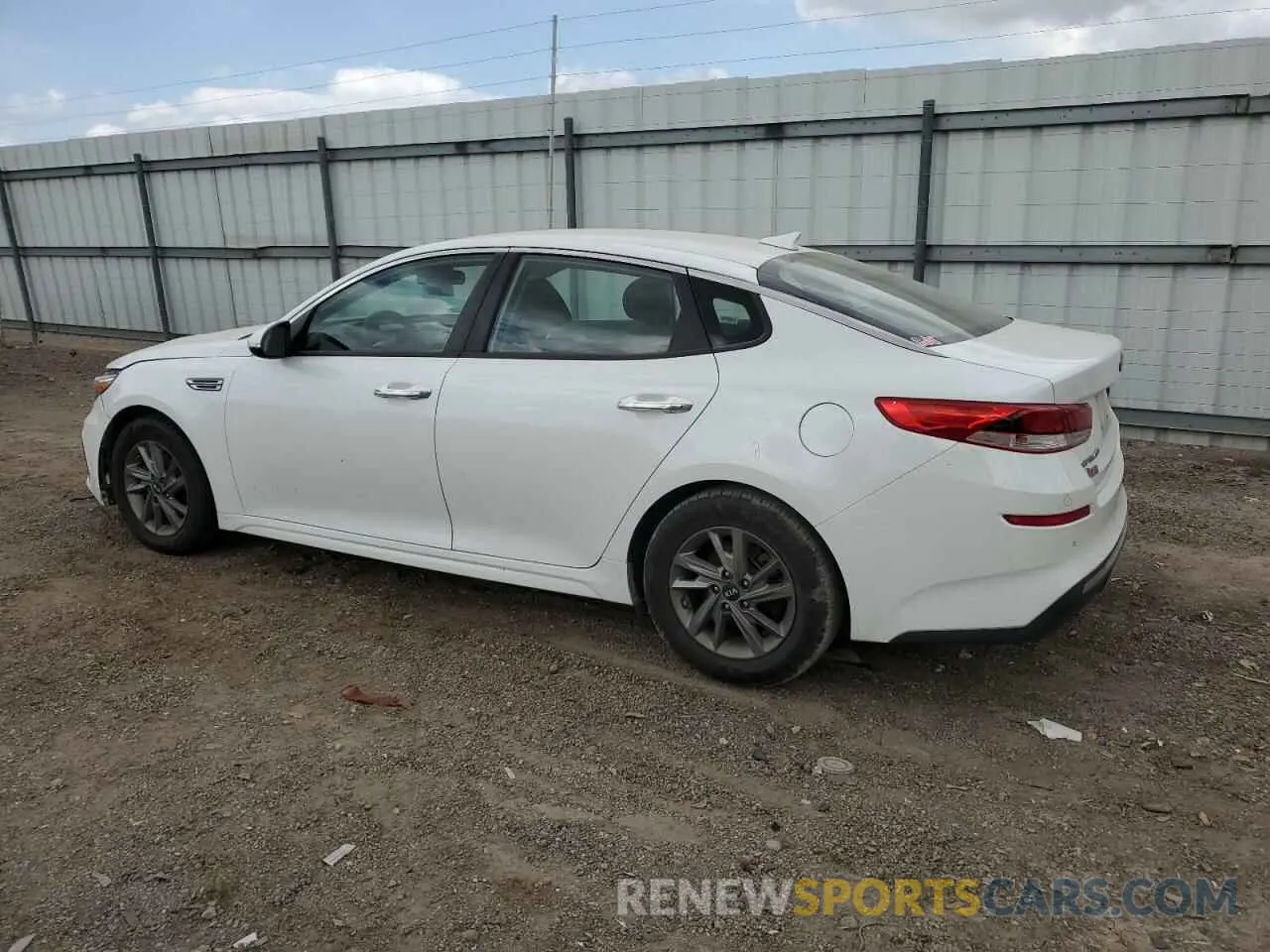 2 Photograph of a damaged car 5XXGT4L37KG357339 KIA OPTIMA 2019