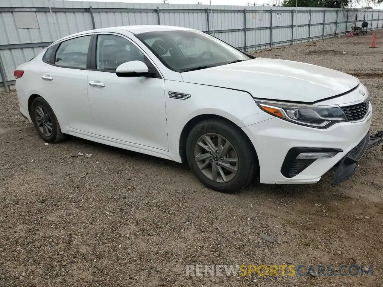 4 Photograph of a damaged car 5XXGT4L37KG357339 KIA OPTIMA 2019